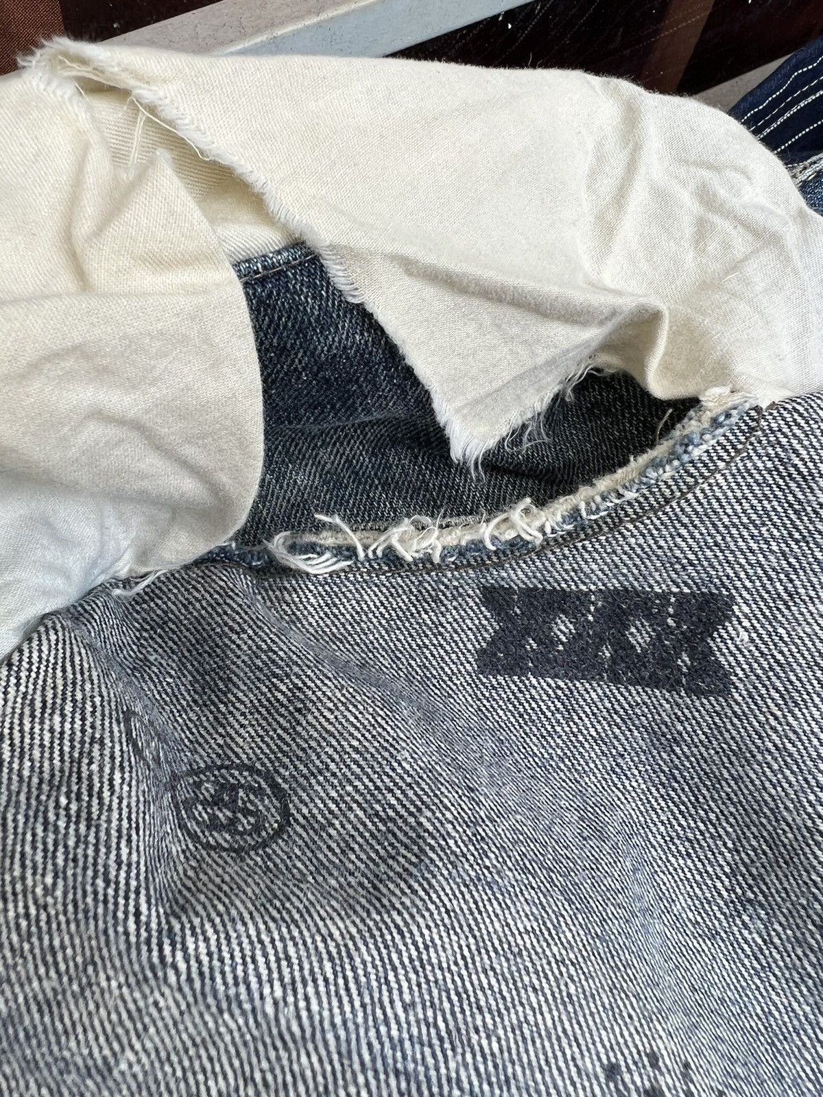 Stussy Stussy XXX Standing Firm For 30 Years Denim Jeans Size US 34 / EU 50 - 23 Thumbnail