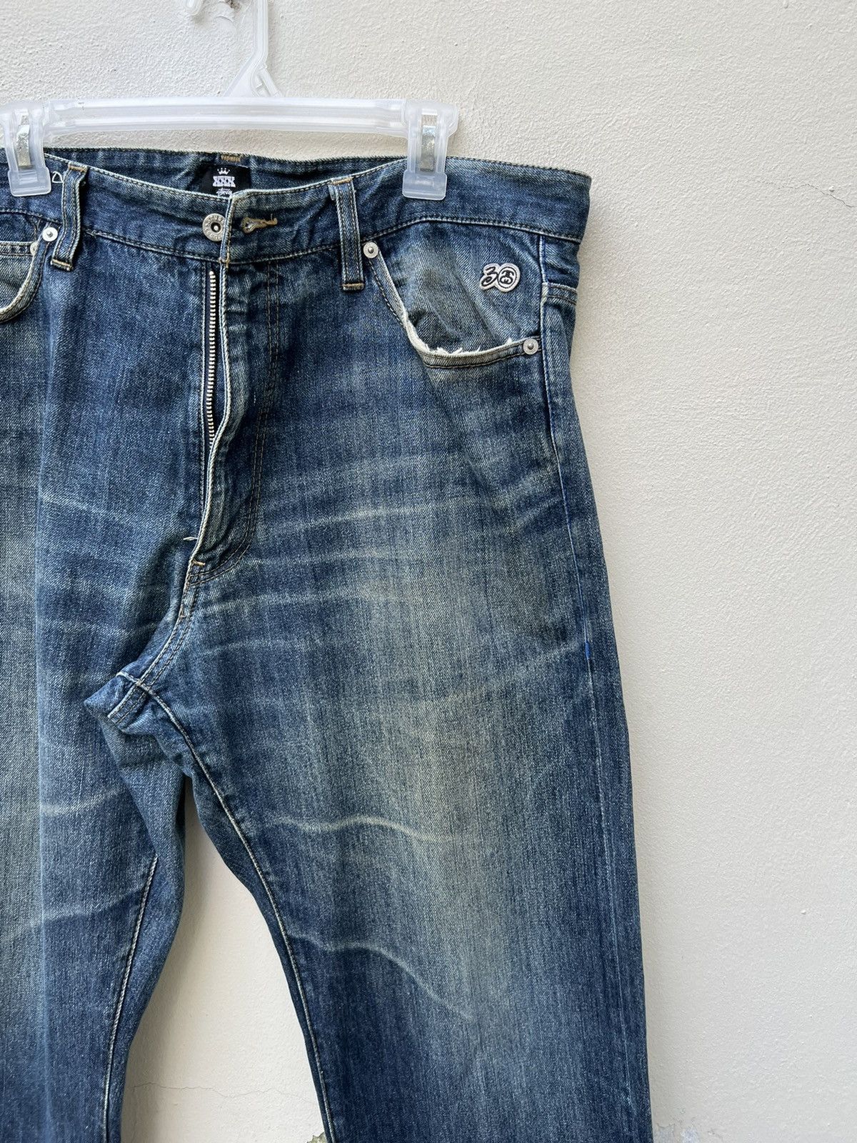 Stussy Stussy XXX Standing Firm For 30 Years Denim Jeans Size US 34 / EU 50 - 8 Thumbnail