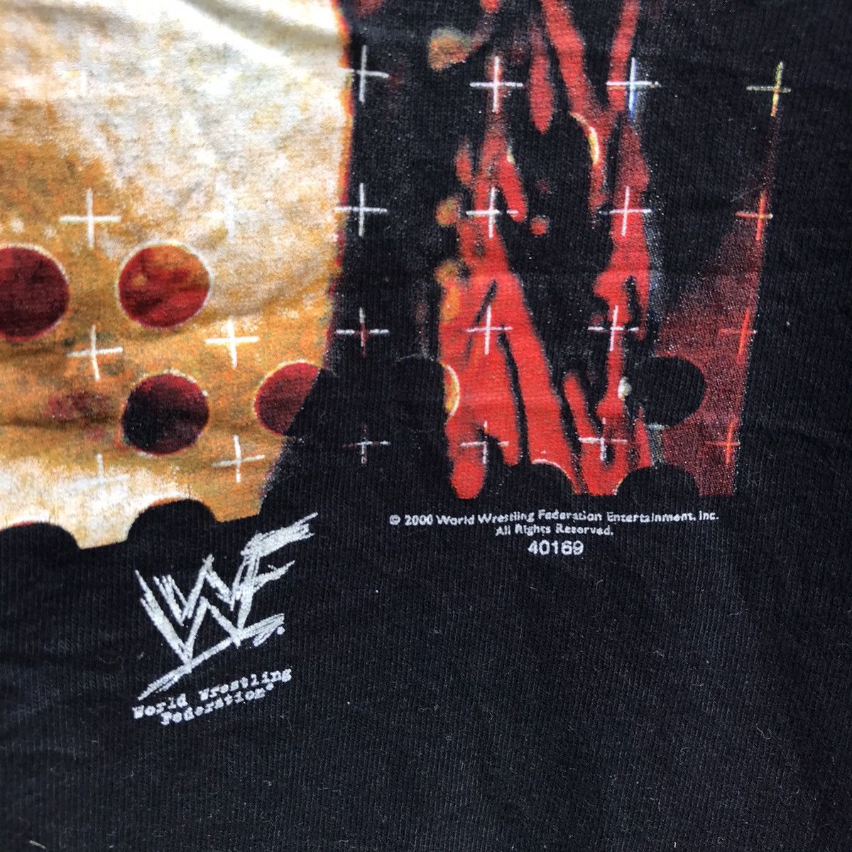 WWF Vintage 90s THE ROCK wwf tee wrestling Size US L / EU 52-54 / 3 - 4 Thumbnail