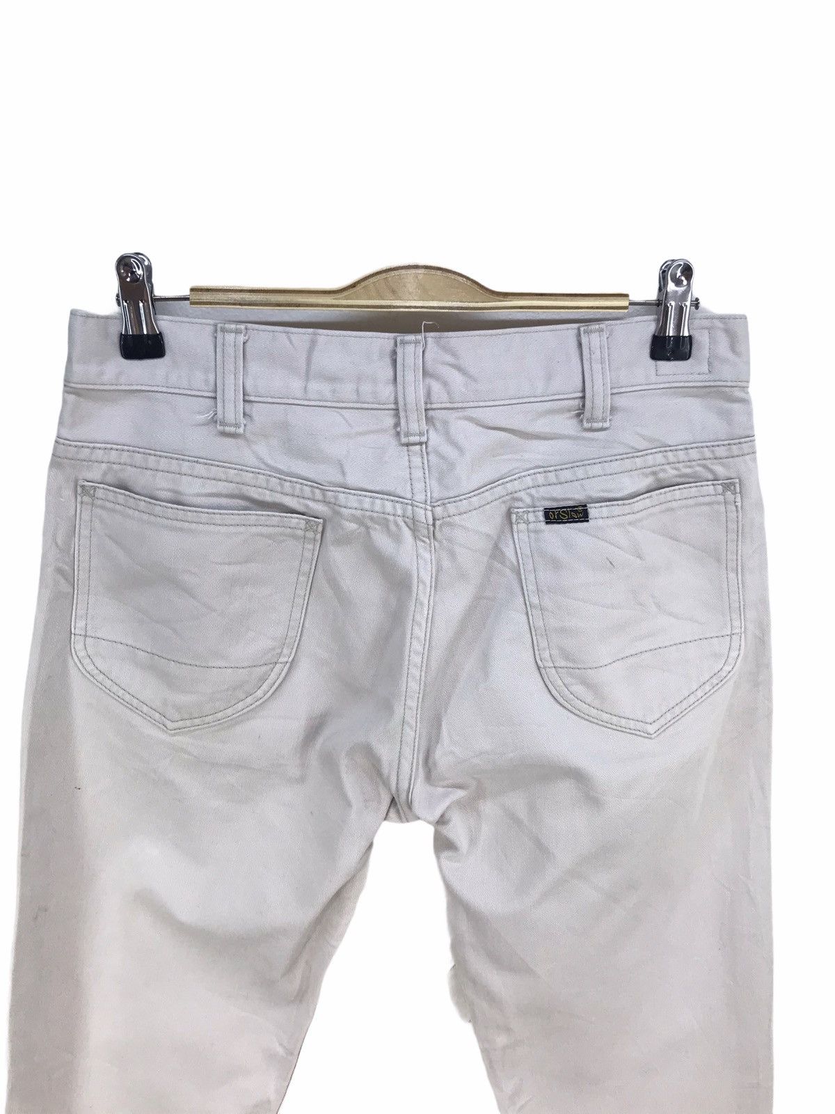 45rpm Vintage 90s Orslow Japan Cream Denim Jeans Size US 30 / EU 46 - 5 Thumbnail