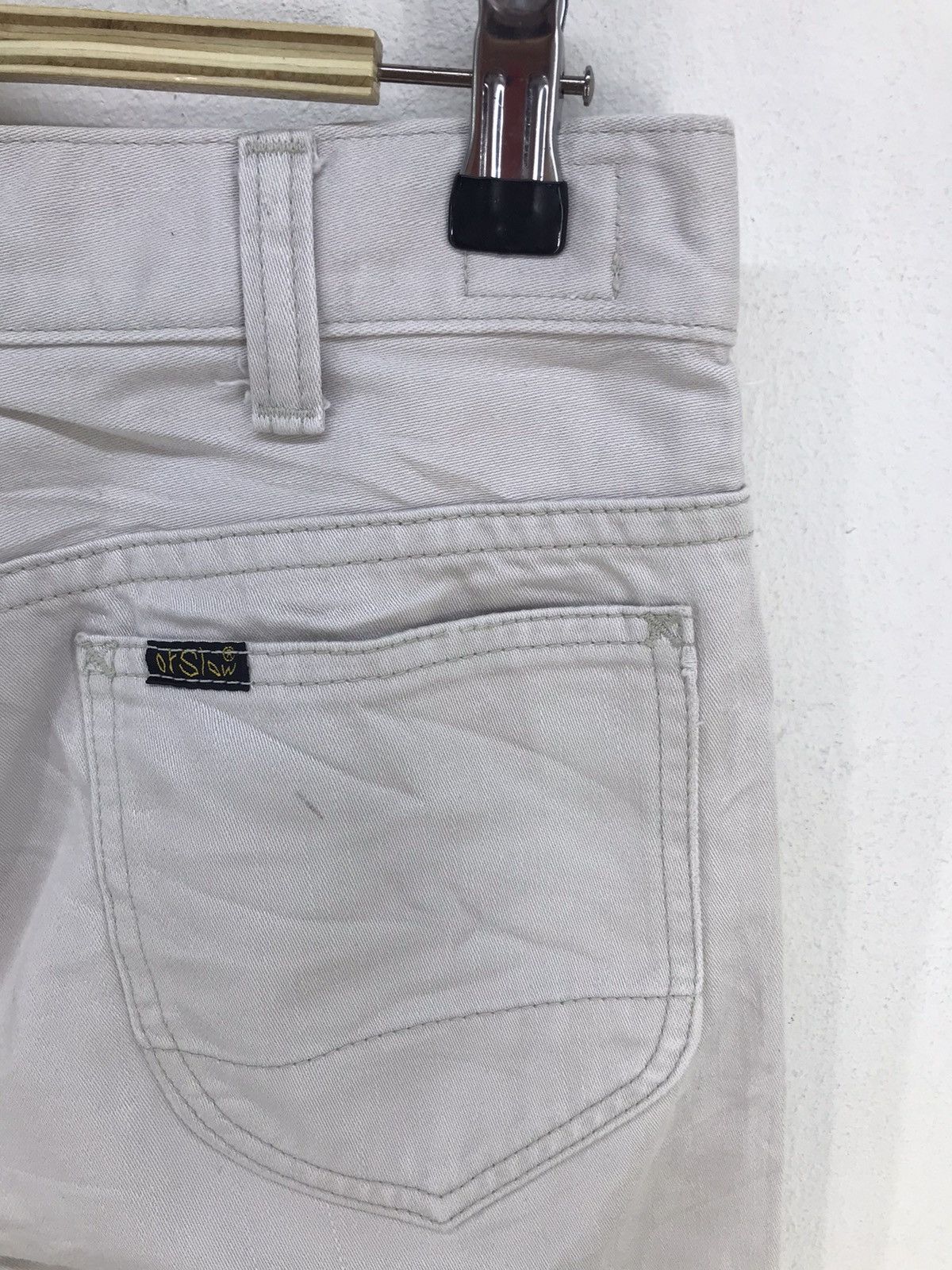45rpm Vintage 90s Orslow Japan Cream Denim Jeans Size US 30 / EU 46 - 7 Thumbnail