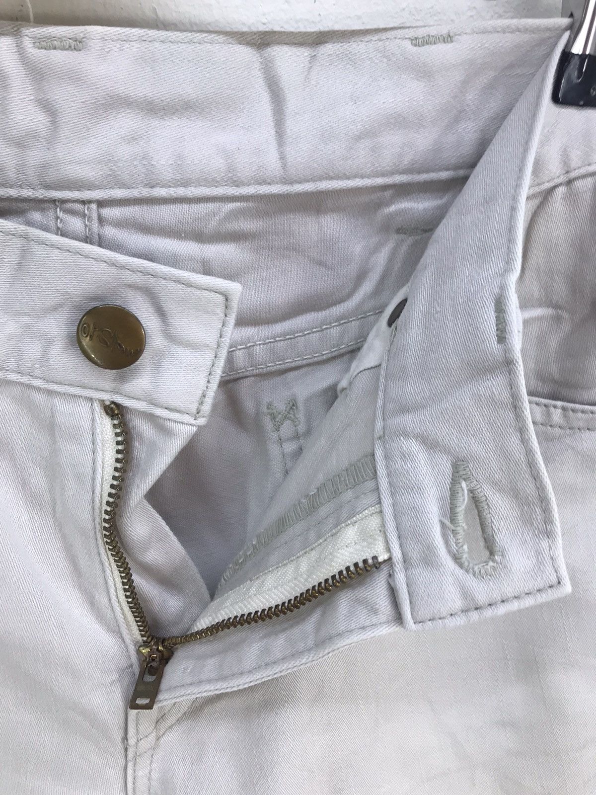 45rpm Vintage 90s Orslow Japan Cream Denim Jeans Size US 30 / EU 46 - 8 Thumbnail
