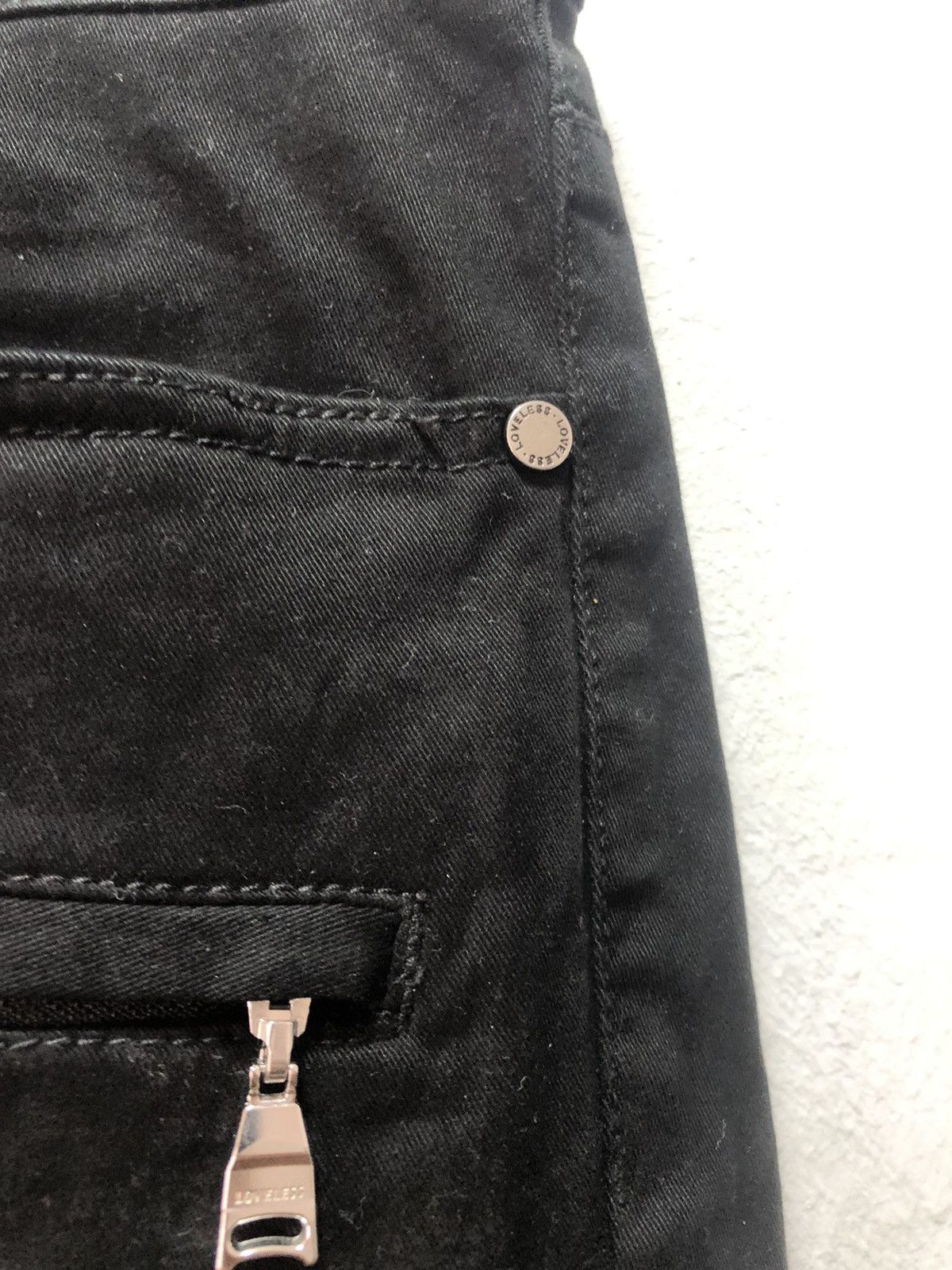 Japanese Brand × Loveless × Number (N)ine LOVELESS Pants Multipocket Zip Japan Punk Seditionaries Nine Size US 32 / EU 48 - 3 Thumbnail