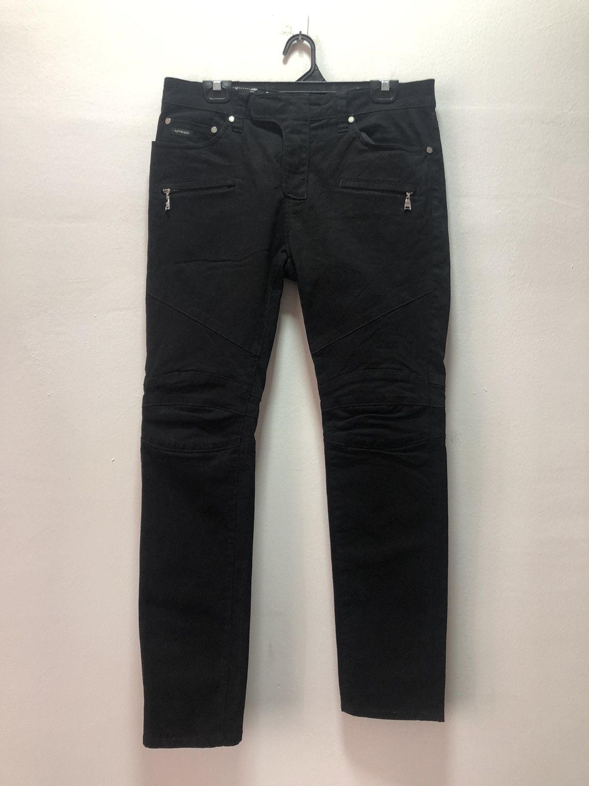 Number (N)ine SS06 Number(N)ine Zip Leg Black Velvet Pants | Grailed