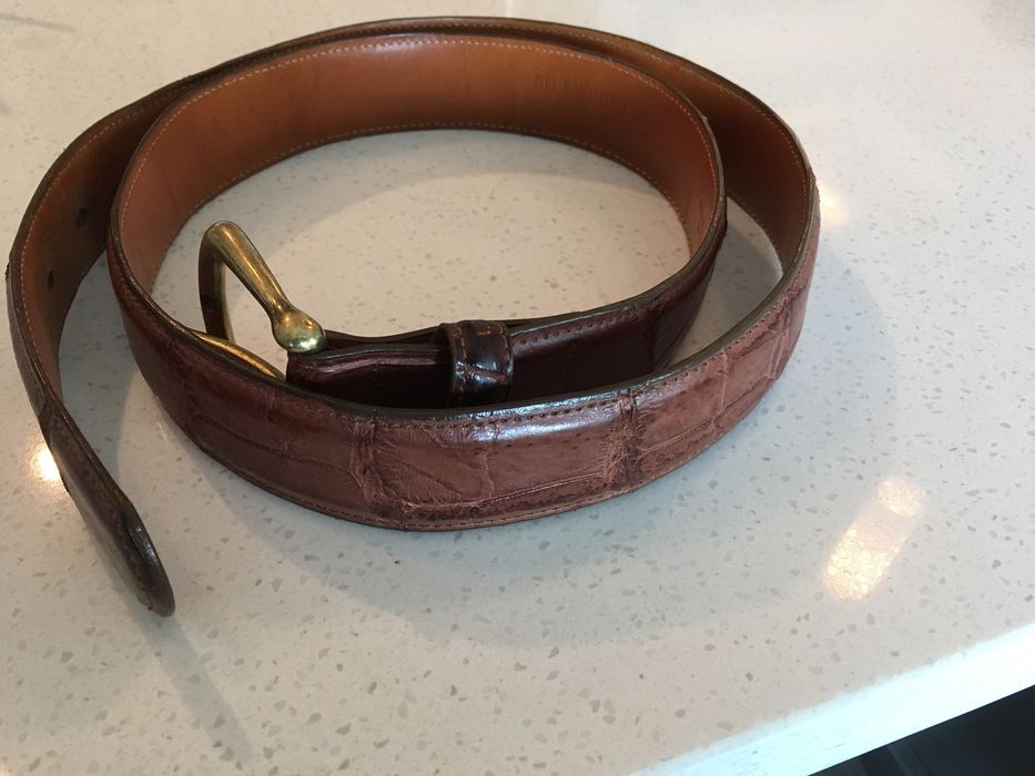 Billy Reid Alligator Belt | Grailed