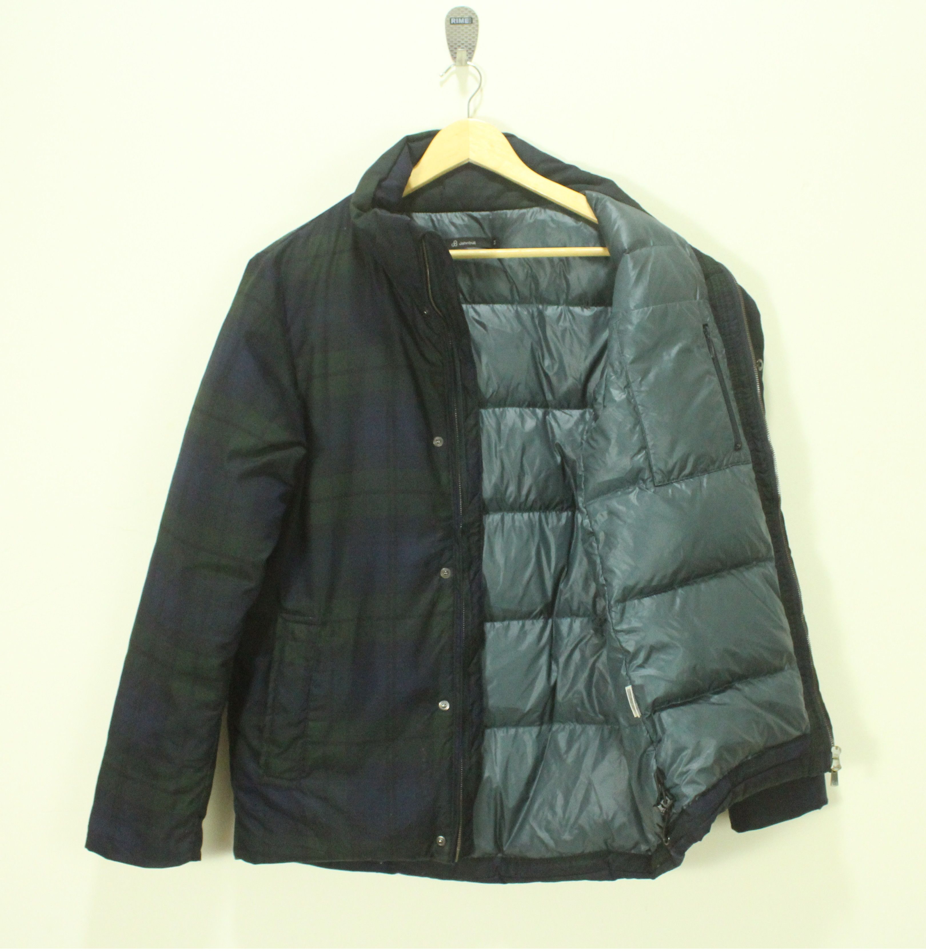 Japanese Brand × Johnbull JOHN BULL Down Jacket Puffer Plaid Checkered Winter Size US M / EU 48-50 / 2 - 1 Thumbnail
