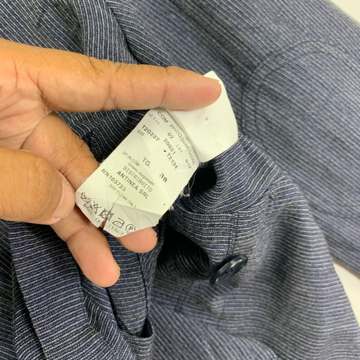 Armani × Emporio Armani × Giorgio Armani Emporio Armani Women Dress Side Button Size ONE SIZE - 7 Thumbnail