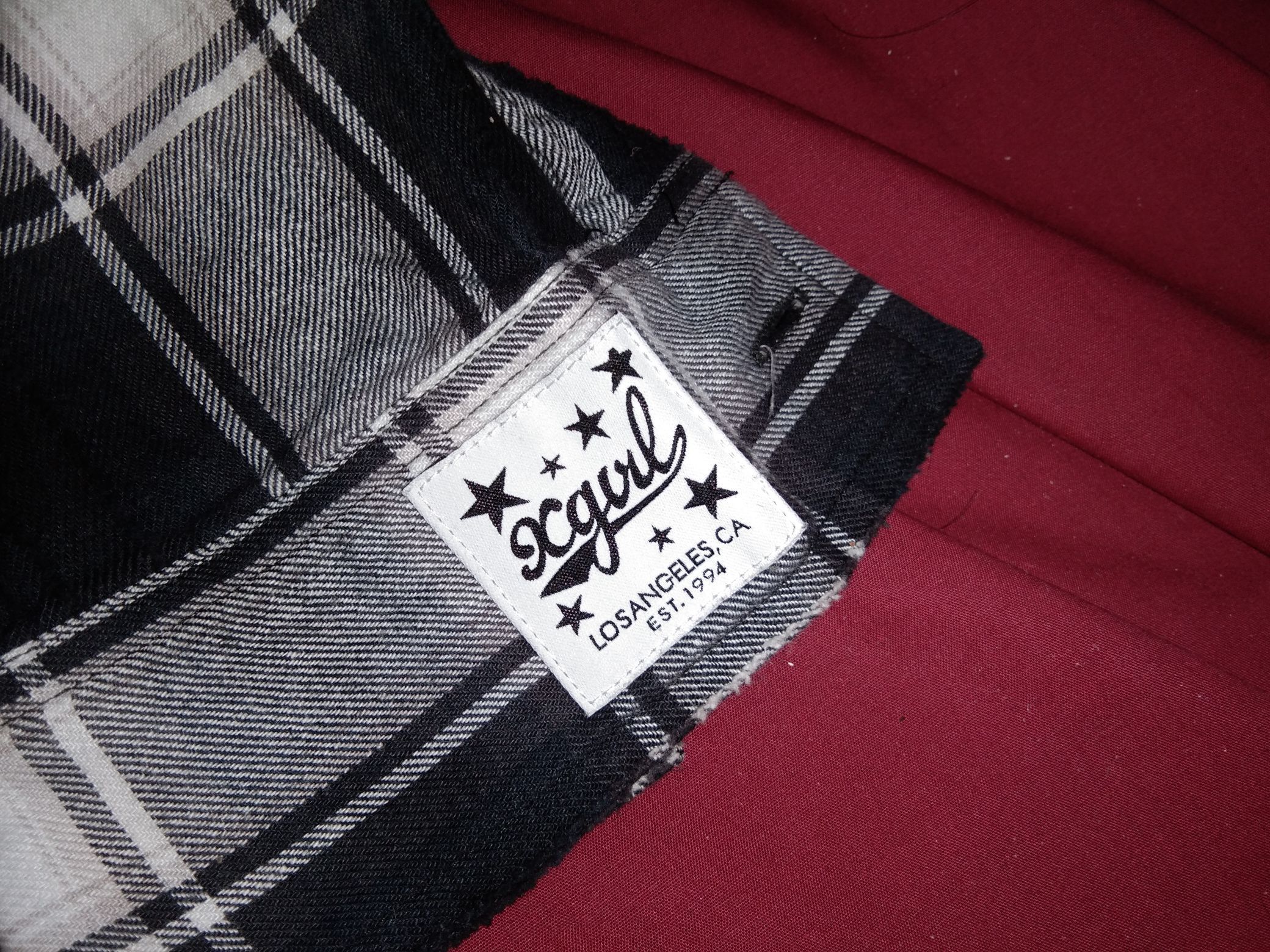 Japanese Brand X-girl Japan tunic shirt plaid fashion streetwear Size XS / US 0-2 / IT 36-38 - 5 Thumbnail