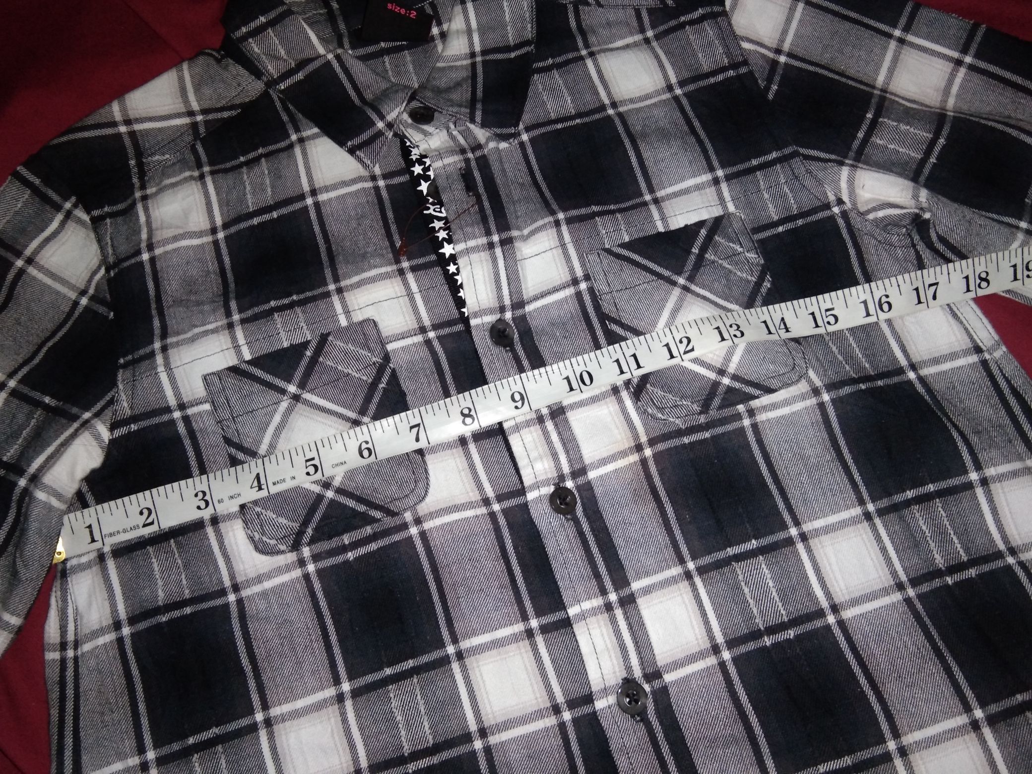 Japanese Brand X-girl Japan tunic shirt plaid fashion streetwear Size XS / US 0-2 / IT 36-38 - 7 Thumbnail
