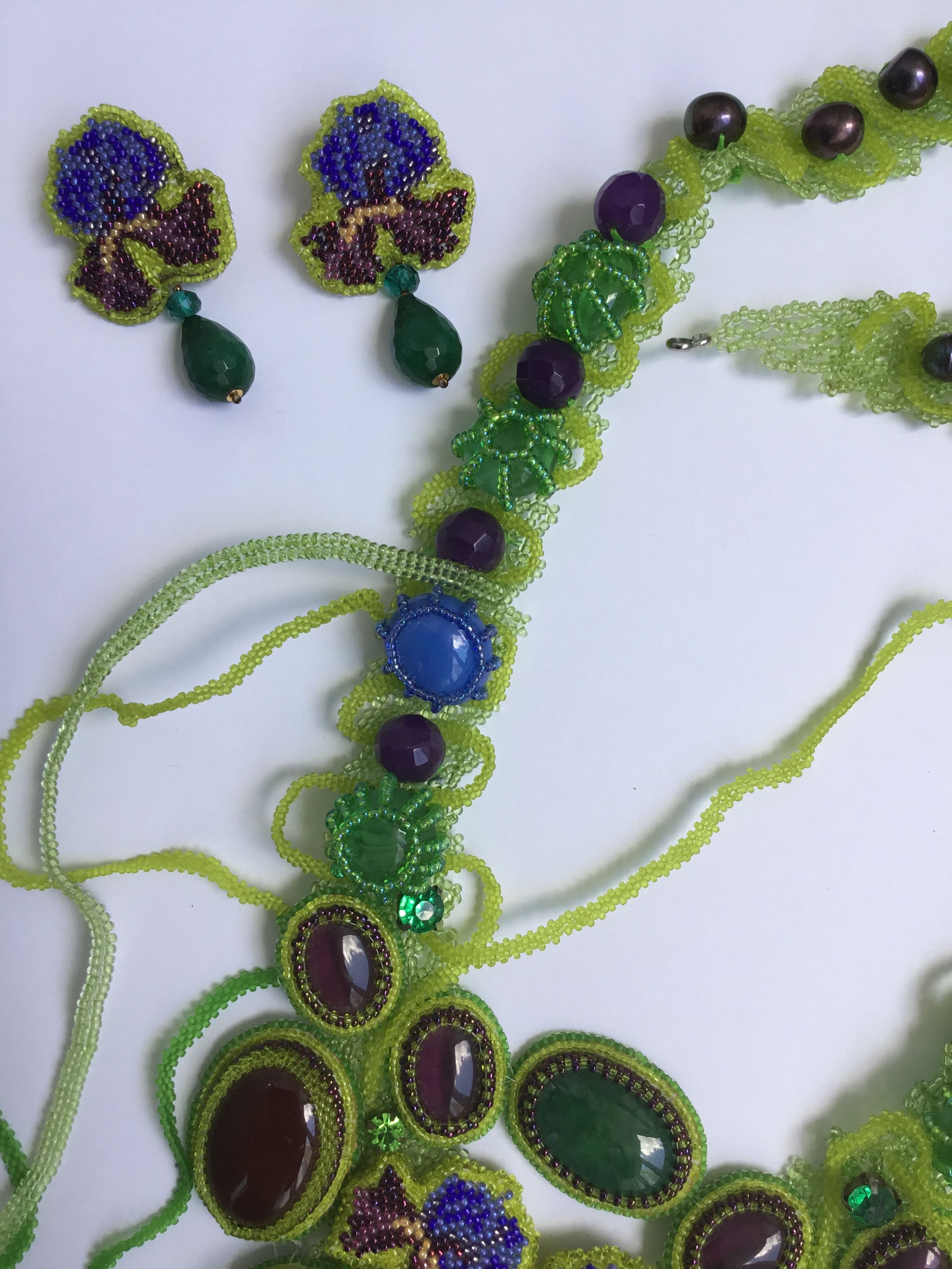 Handmade Fairycore Beaded Jewelry Set include 2 items! Size ONE SIZE - 9 Thumbnail