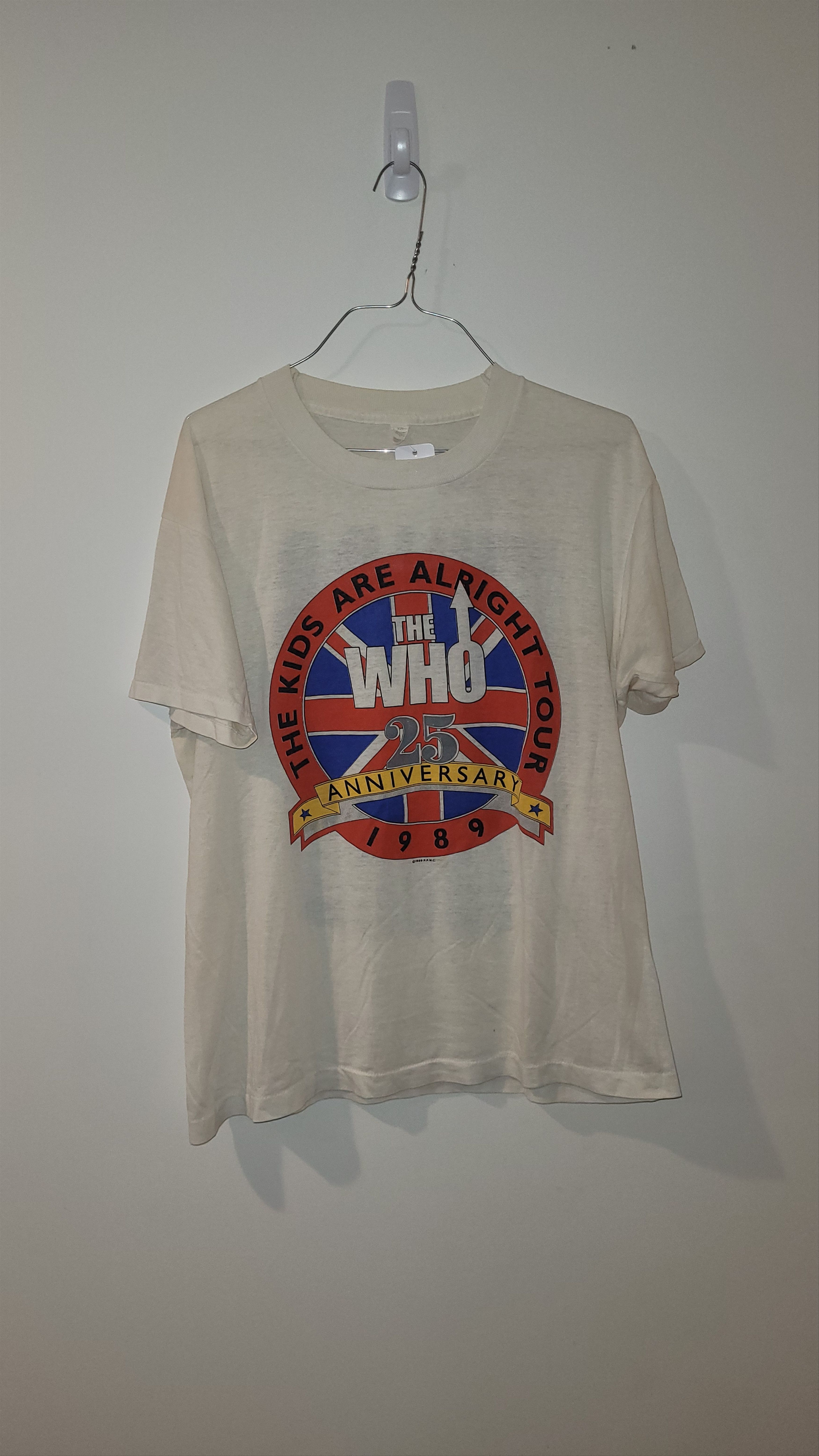 Vintage Vintage The Who 1989 The Kids Are Alright Tour Tee Shirt | Grailed