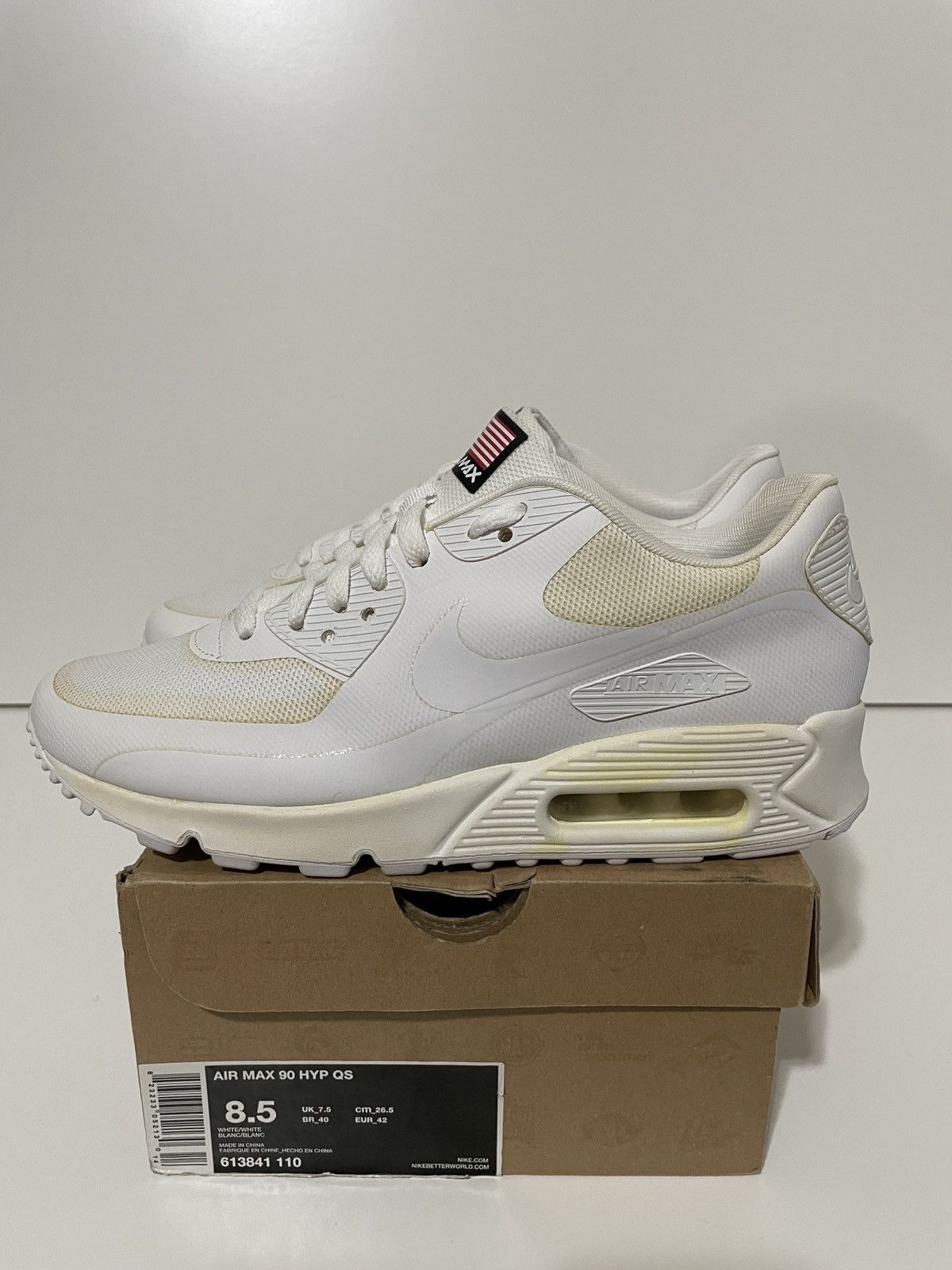 Nike Air Max 90 Hyp Qs USA 2013 Sz 8.5 Size US 8.5 / EU 41-42 - 4 Thumbnail