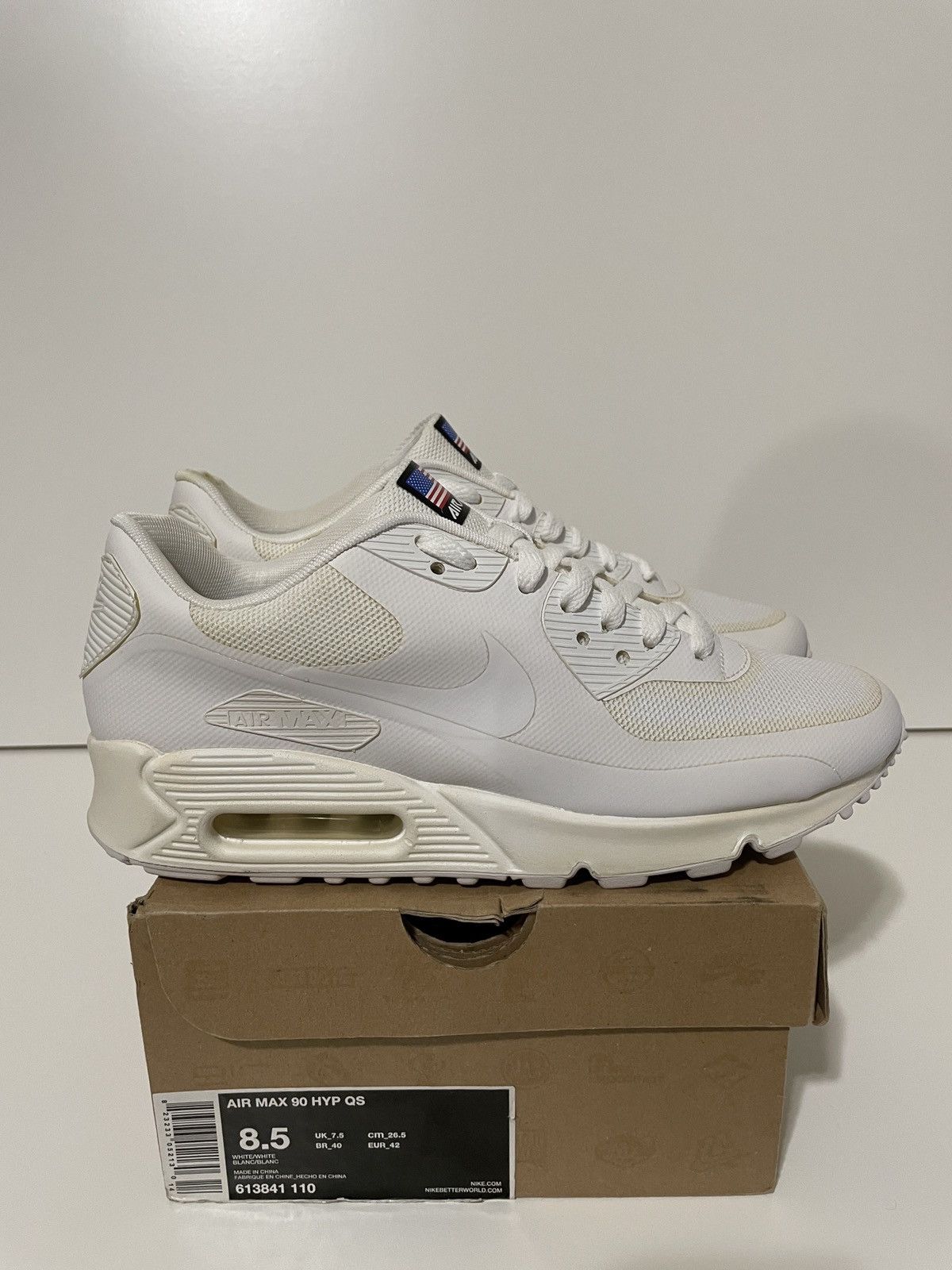 Nike Air Max 90 Hyp Qs USA 2013 Sz 8.5 Size US 8.5 / EU 41-42 - 2 Thumbnail