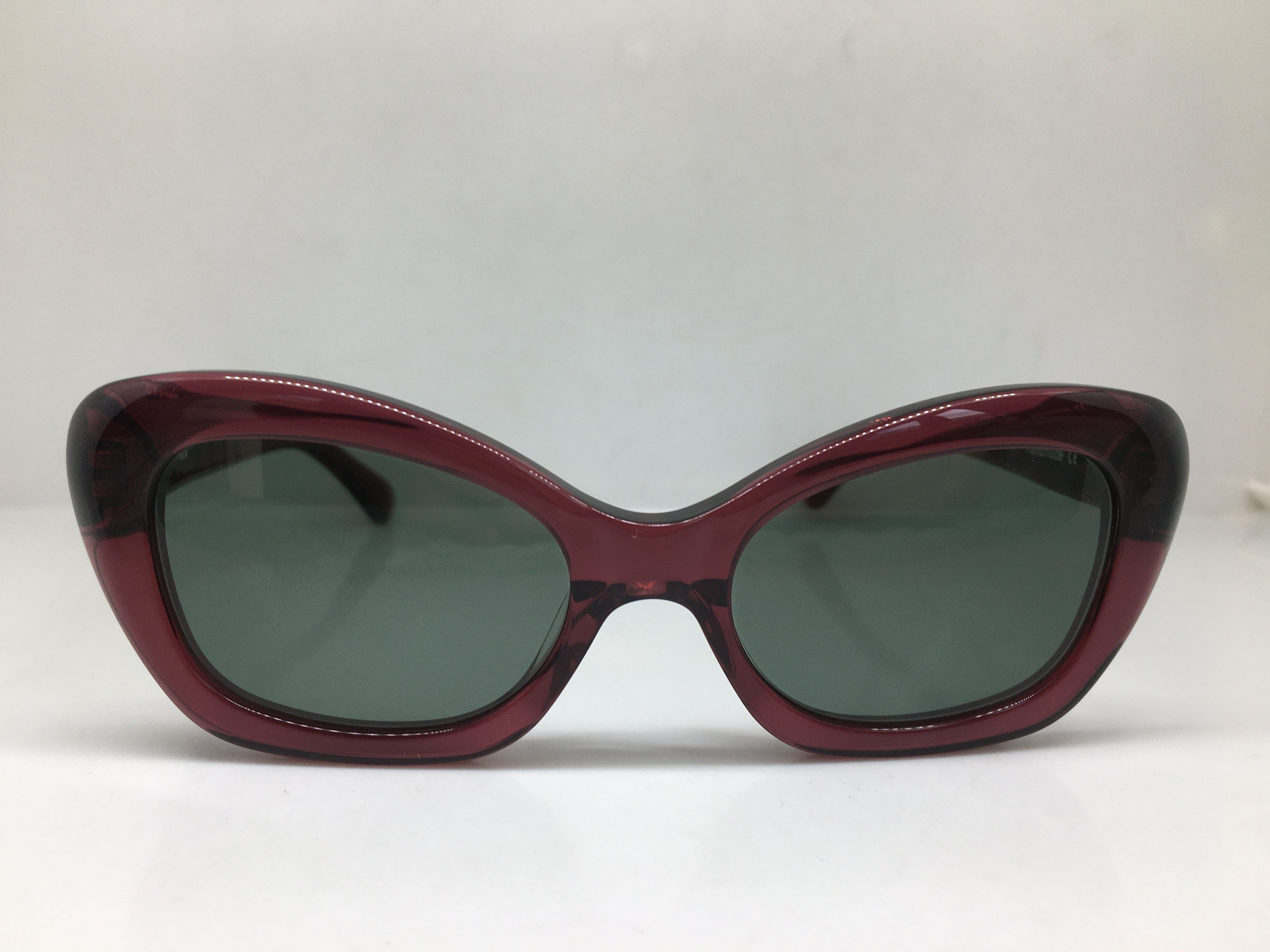 Sun Buddies Elton Cateye Purplish Red Sunglasses Frame