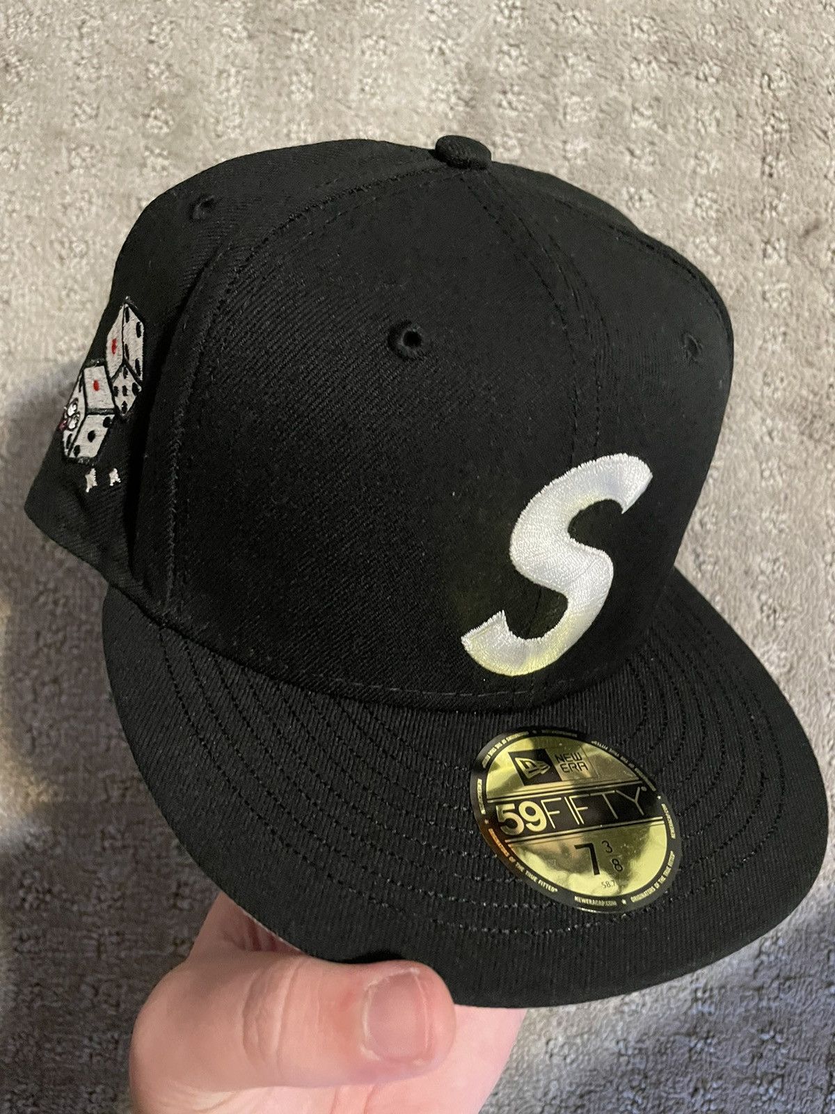 Supreme Supreme Characters S Logo New Era Fitted Hat - Size 7 3/8