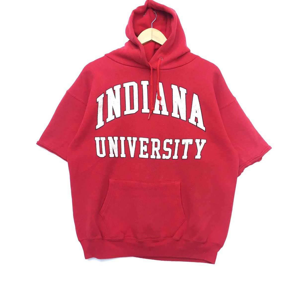 Vintage Vintage 90s Indiana University Big Logo Hoodie| Retro Swag Size US L / EU 52-54 / 3 - 1 Thumbnail