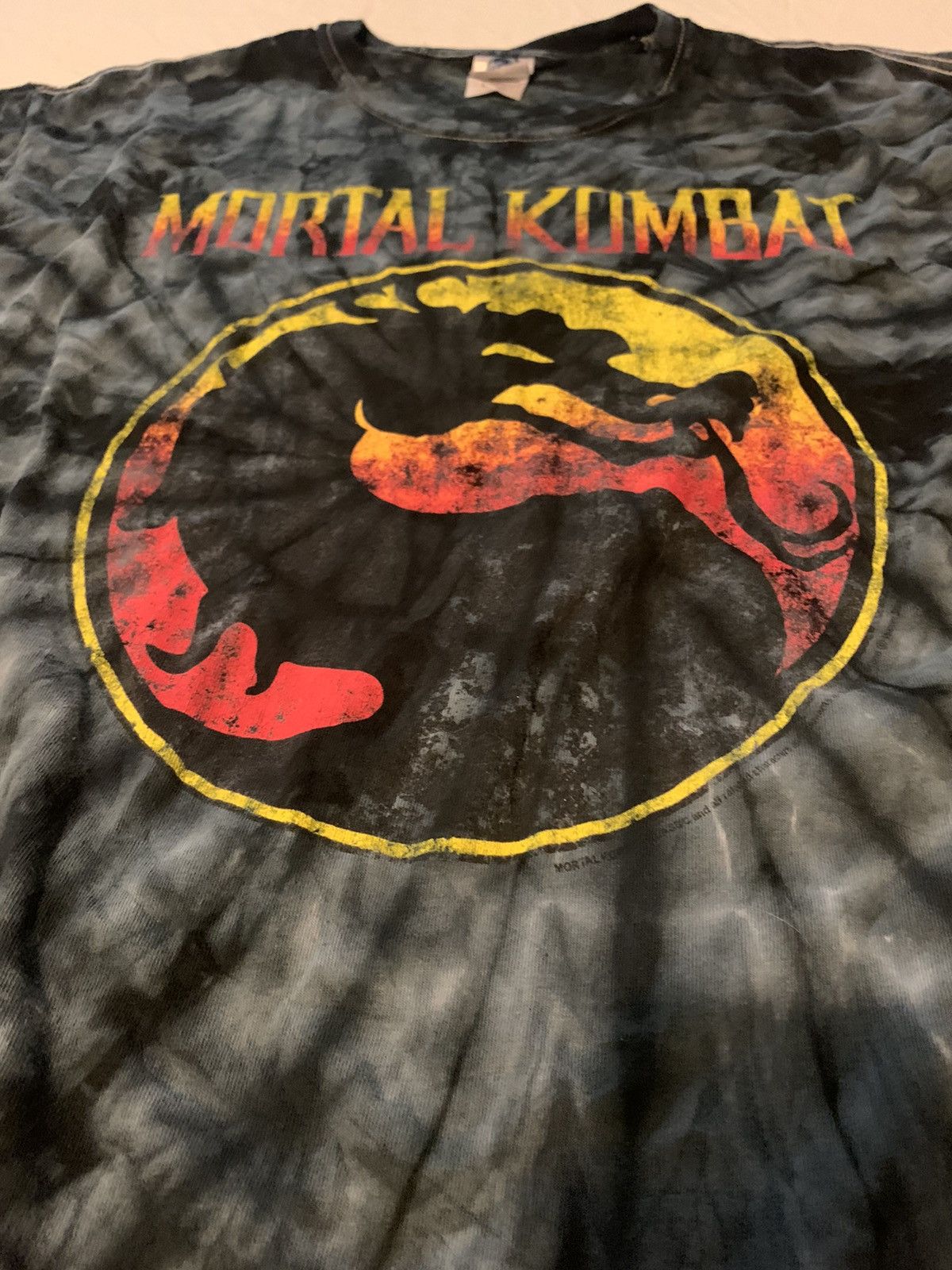 Vintage Vintage Mortal Kombat t-shirt colortone Size US L / EU 52-54 / 3 - 1 Preview