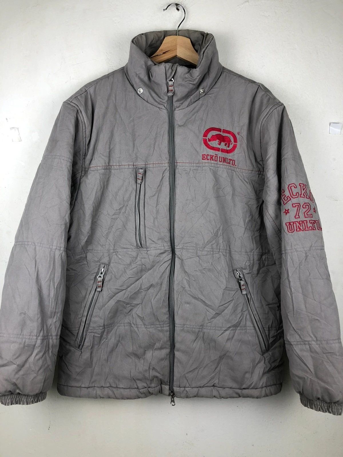 Vintage Ecko Unltd. Embroidery Logo Multipocket Jacker