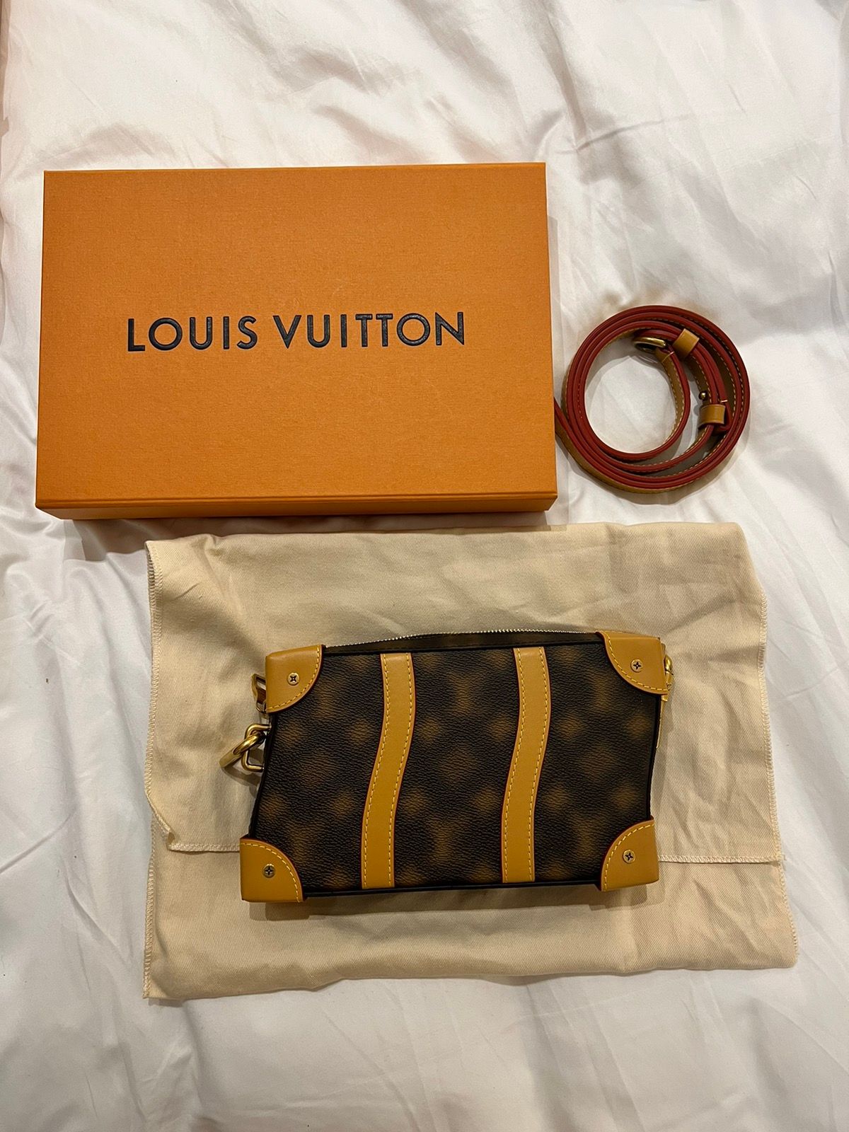 Louis Vuitton Soft Trunk Monogram MCA Orange
