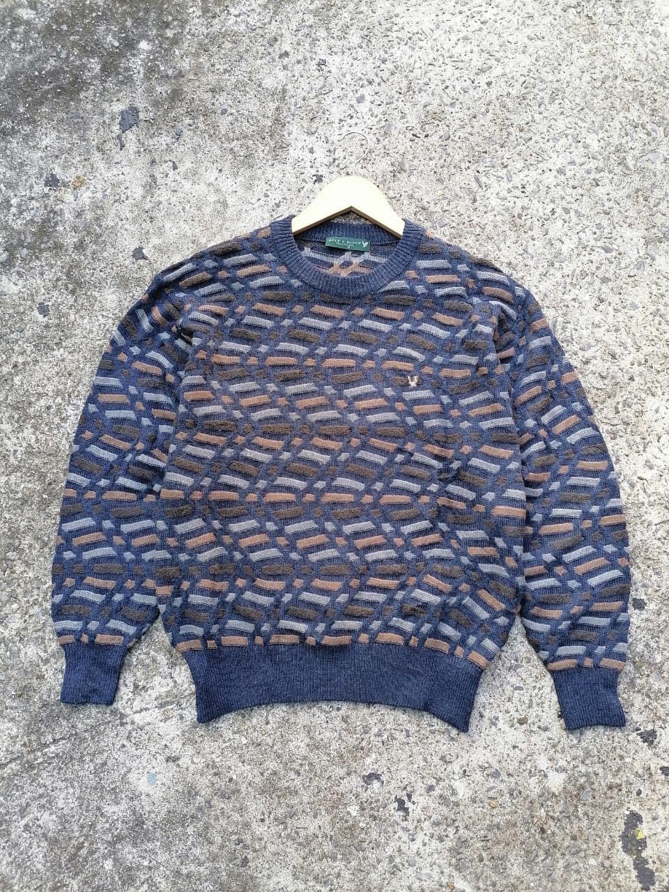 Japanese Brand × Lyle & Scott Lyle & Scott Nice Design Knitwear Size US M / EU 48-50 / 2 - 1 Thumbnail