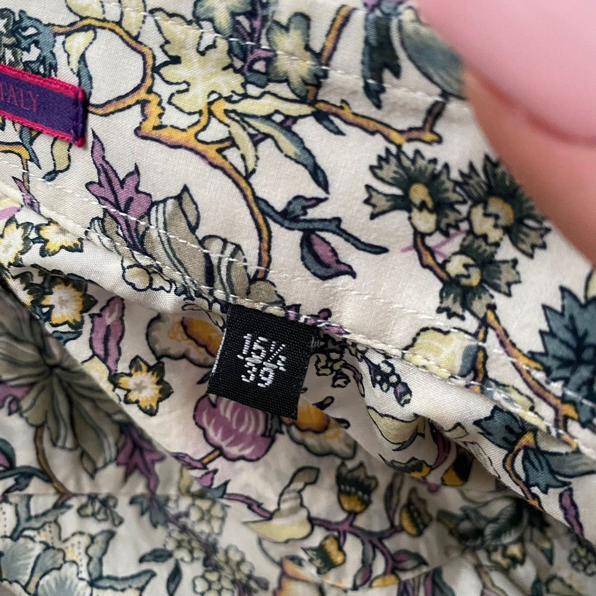 Paul Smith patterned shirt multicolour colourful vintage