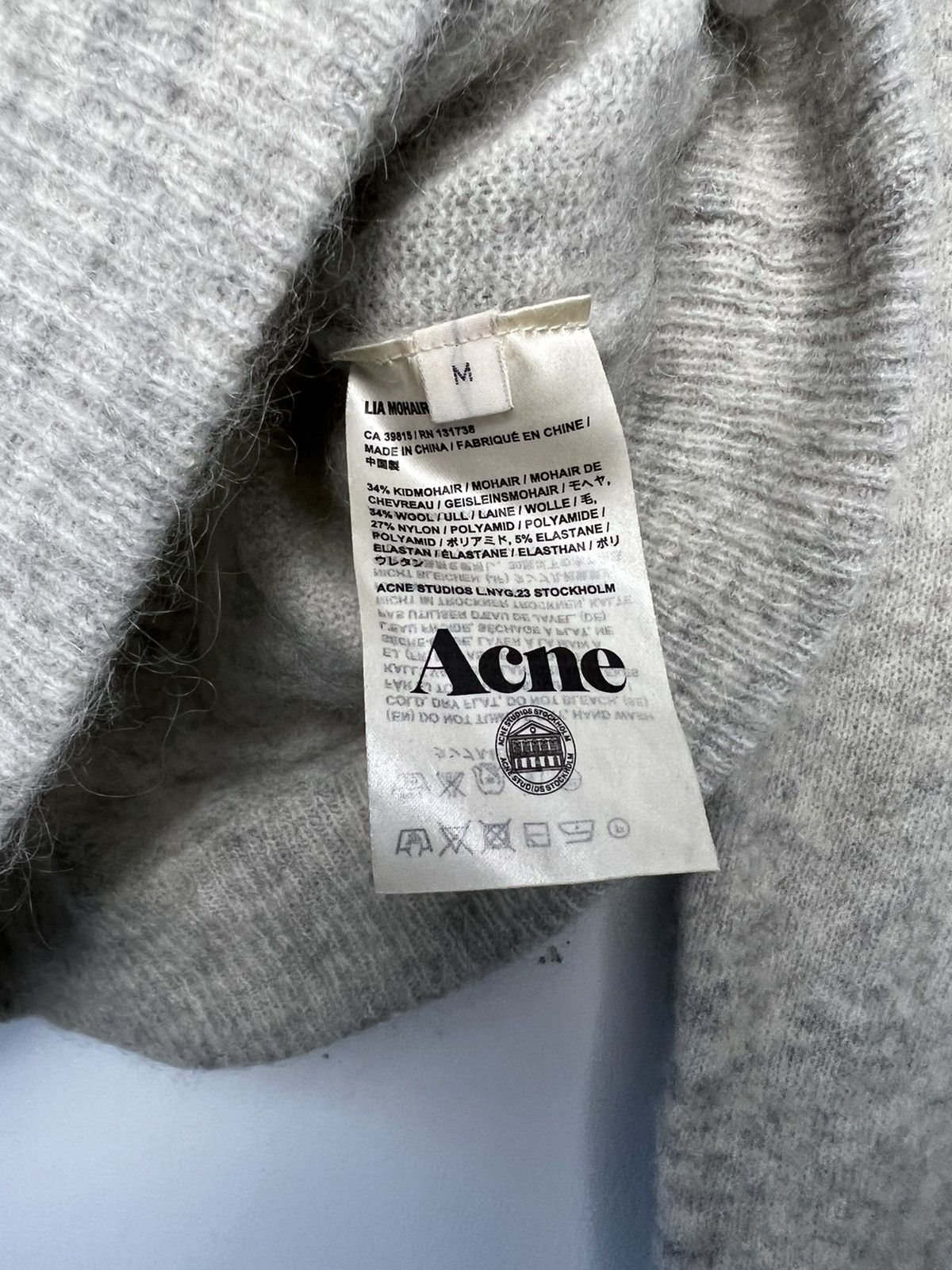 Acne Studios Acne Studios Lia Mohair Wool Sweater Size S / US 4 / IT 40 - 5 Thumbnail
