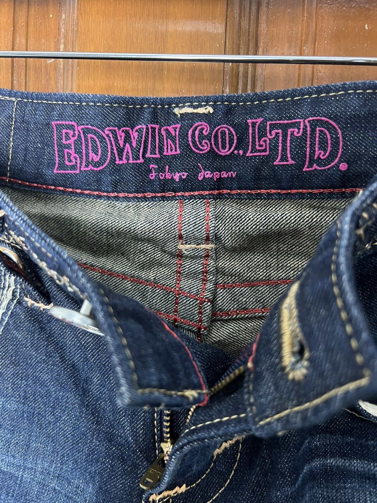 Edwin × Vintage Vintage Edwin Blue Trip Tyo Japan Style Size US 28 / EU 44 - 17 Thumbnail