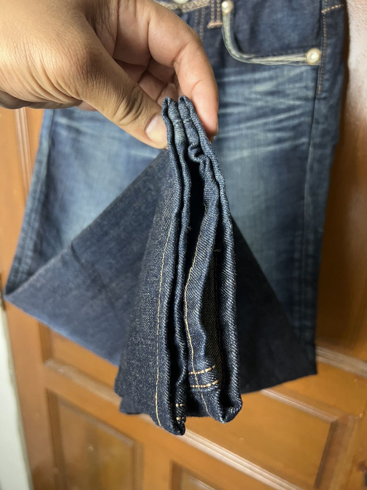 Edwin × Vintage Vintage Edwin Blue Trip Tyo Japan Style Size US 28 / EU 44 - 6 Thumbnail