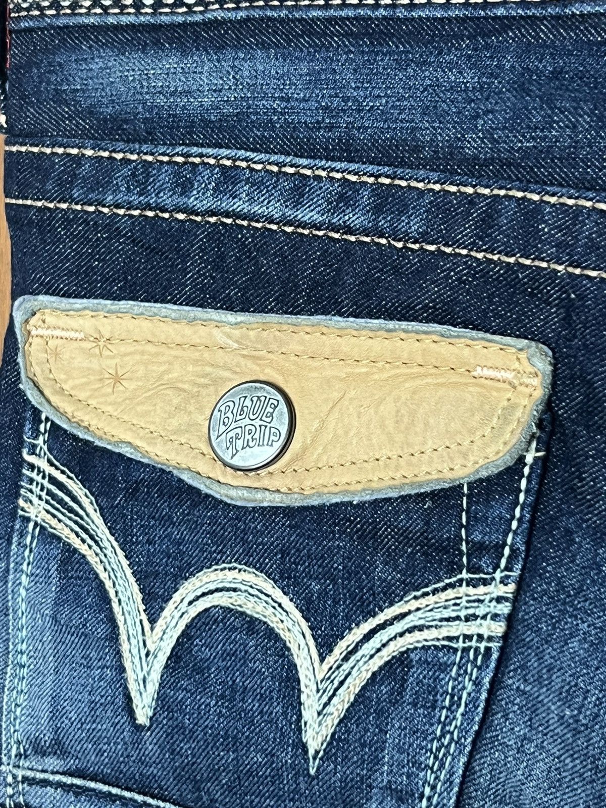 Edwin × Vintage Vintage Edwin Blue Trip Tyo Japan Style Size US 28 / EU 44 - 12 Thumbnail