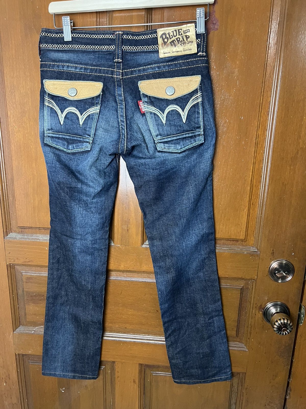 Edwin × Vintage Vintage Edwin Blue Trip Tyo Japan Style Size US 28 / EU 44 - 1 Thumbnail