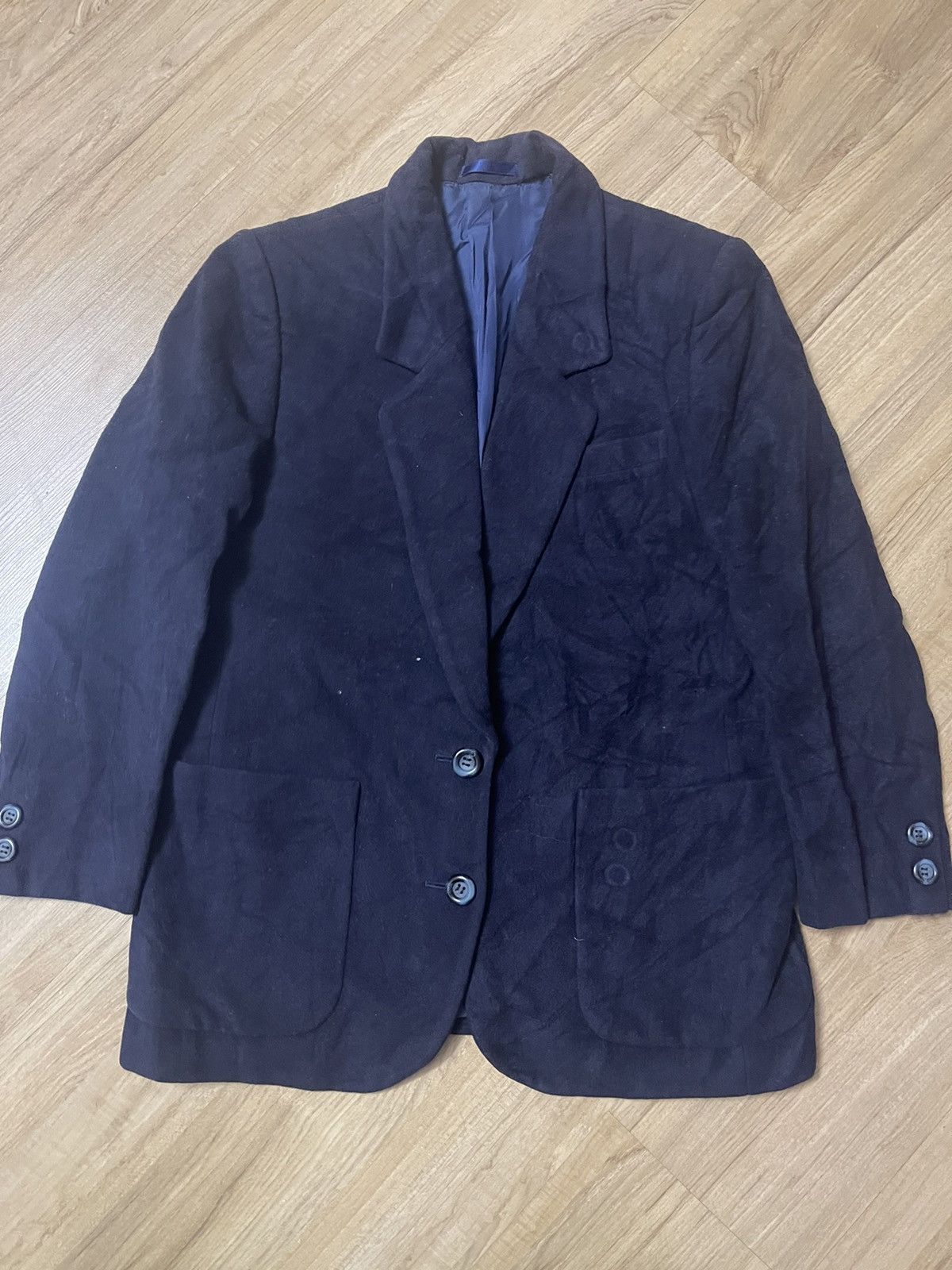 Vintage Burberrys velvet blazer
