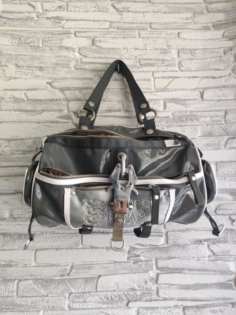茶*ラ様 SISKIYOU 　鯨　バックル　クジラ　USA　ビンテージ　グリーン Japanese Brand × Vintage George Gina Lucy California Roll Glossy