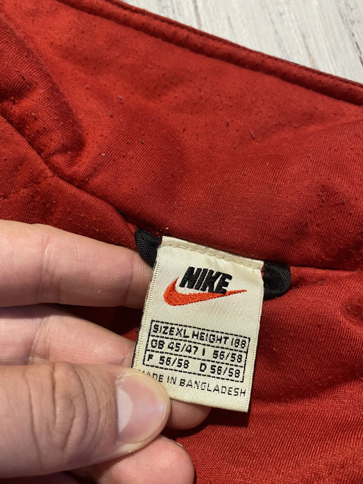 Nike Vintage Nike Nylon Puffer Jacket 90s Big Logo Size US XL / EU 56 / 4 - 12 Thumbnail