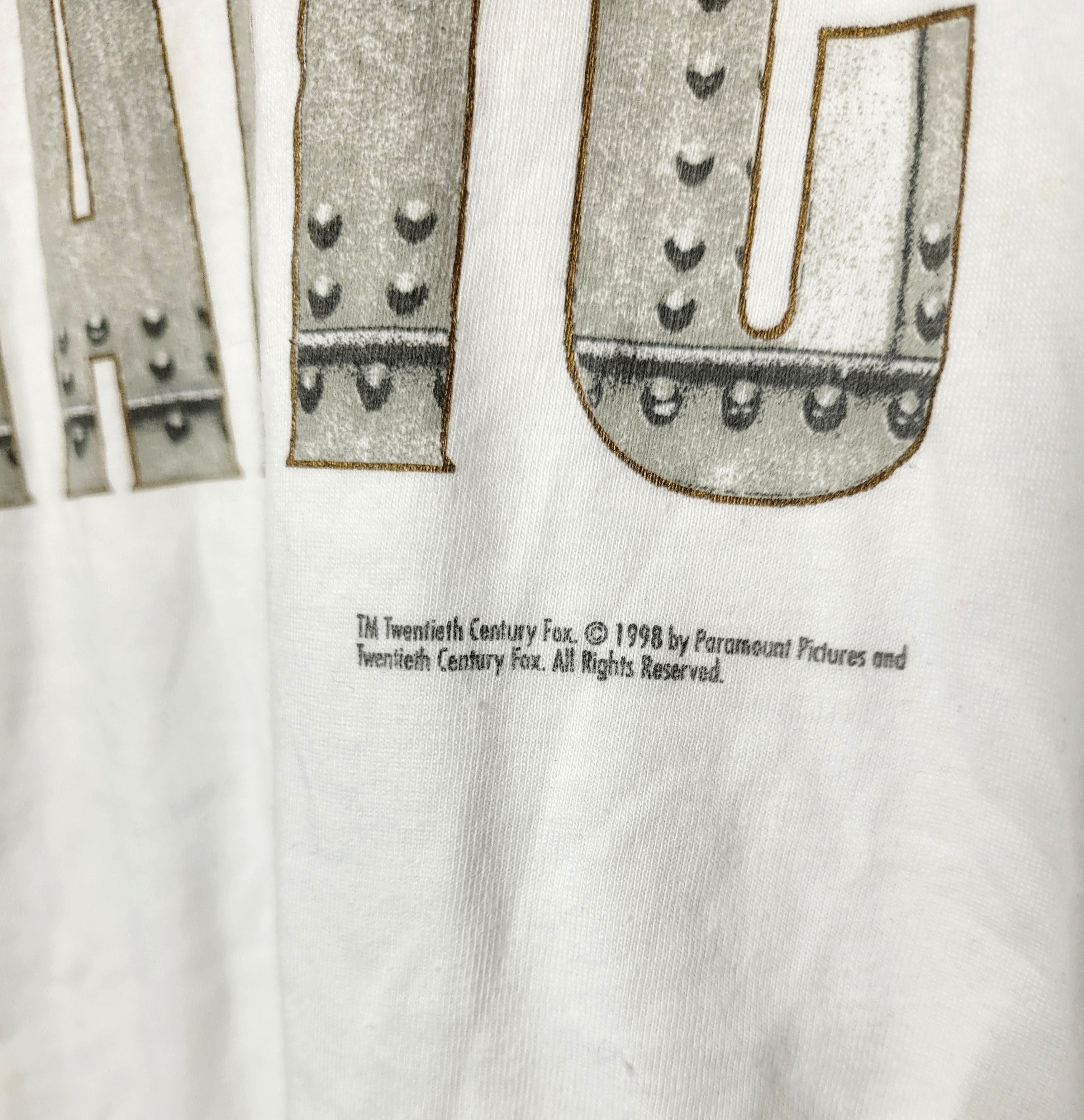Hanes × Vintage 1998 Titanic James Cameron Hanes vintage t-shirt Size US XL / EU 56 / 4 - 3 Thumbnail