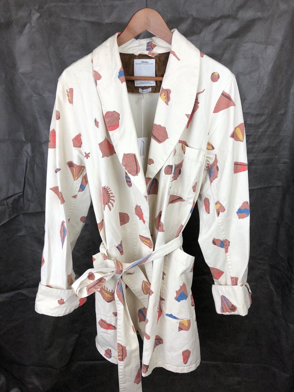 Visvim New! Watercolor shell robe coat Size US XL / EU 56 / 4 - 1 Thumbnail