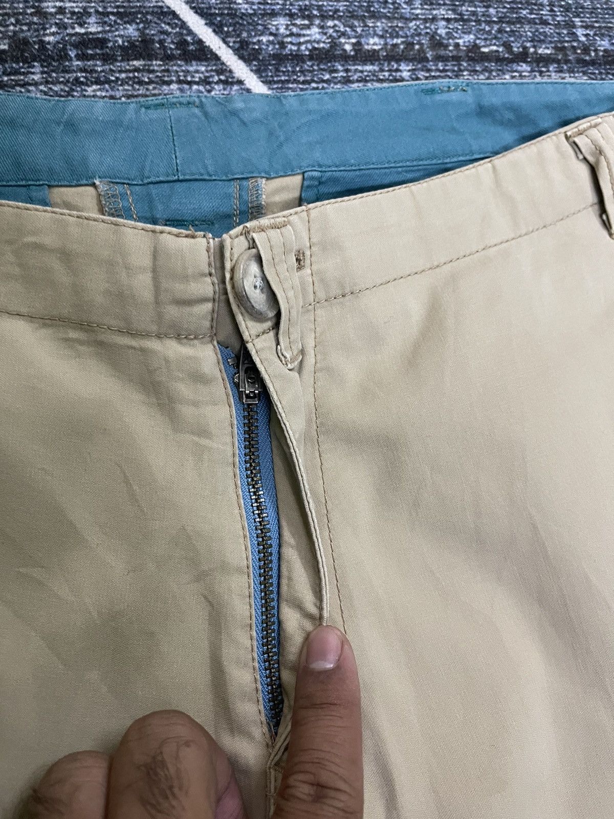 Jean Paul Gaultier JPG JEAN PAUL GAULTIER CREAM PANTS Size US 32 / EU 48 - 8 Thumbnail