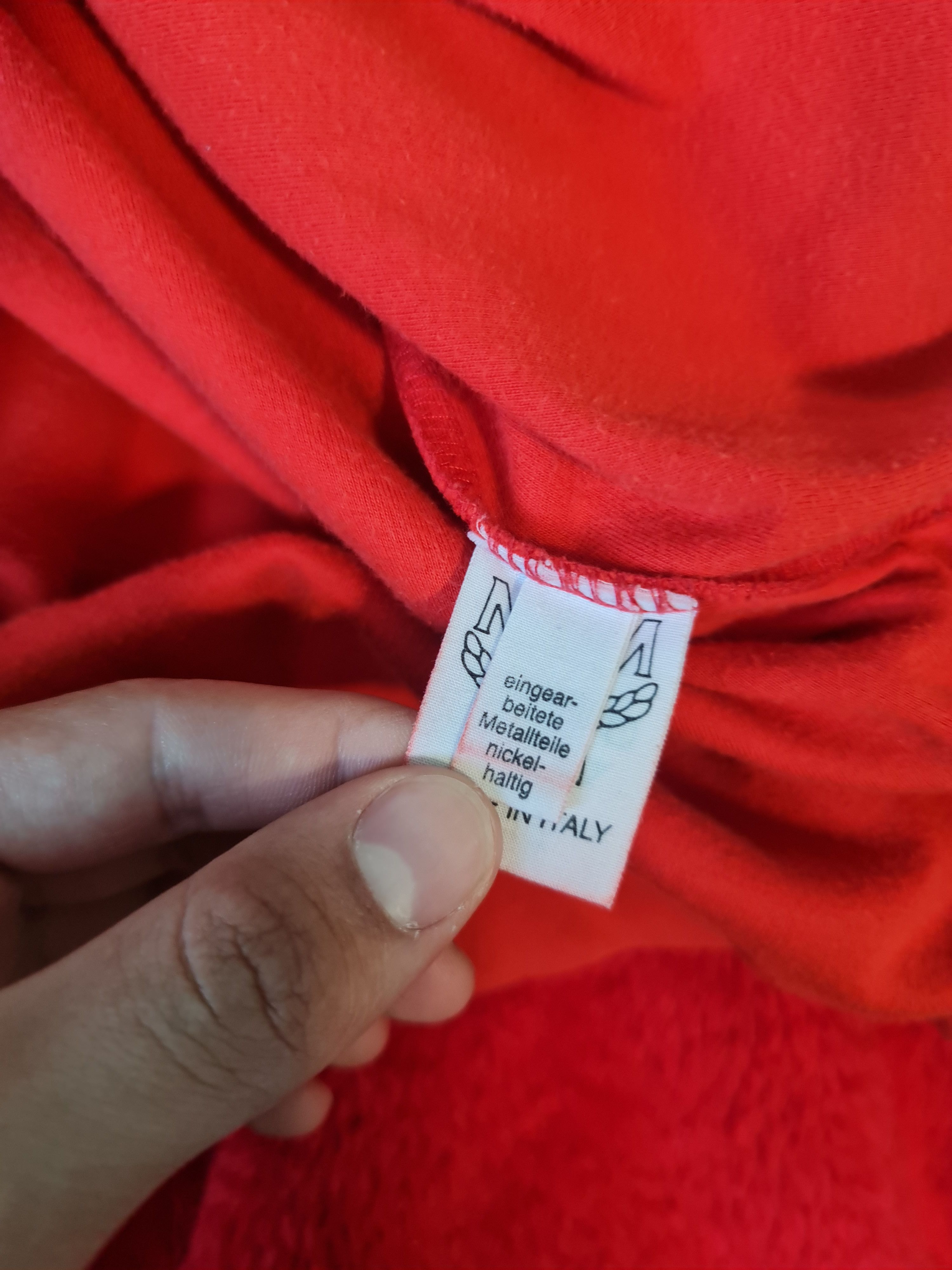MCM Red MCM Golf Longsleeve with logo Size US M / EU 48-50 / 2 - 9 Thumbnail