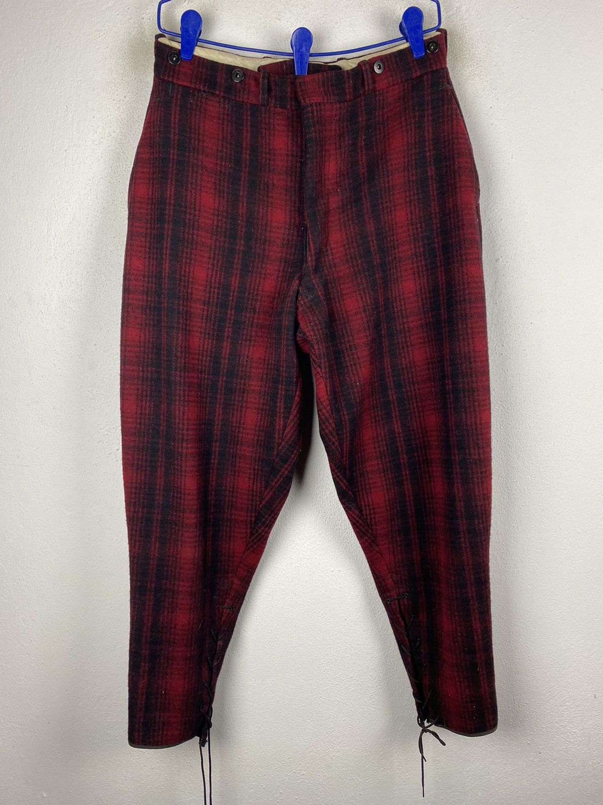 Vintage × Woolrich Woolen Mills 🔥TRUE VINTAGE🔥WOOLRICH WOOLEN MILLS PURE WOOL TARTAN PANTS Size US 32 / EU 48 - 6 Thumbnail