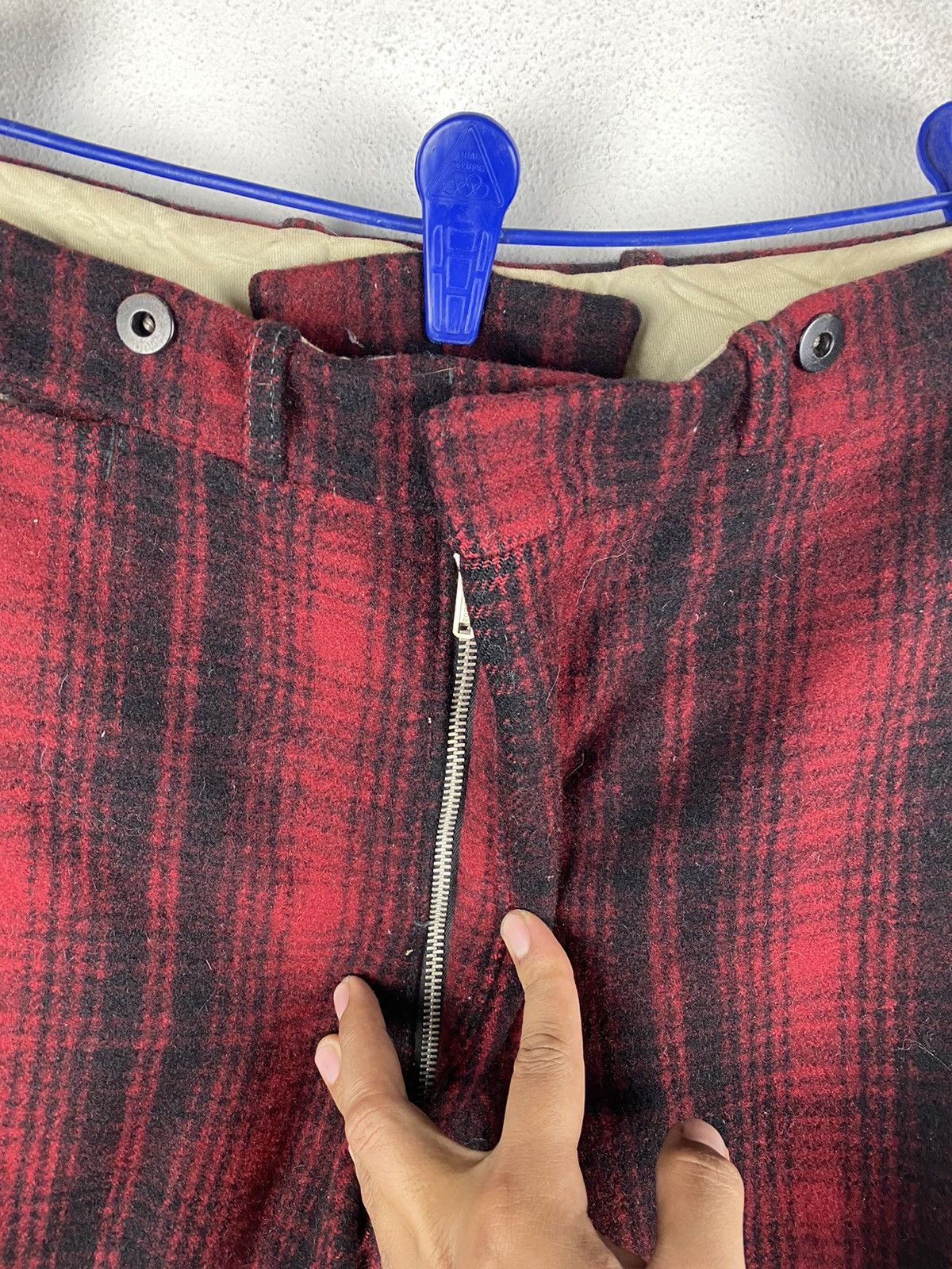 Vintage × Woolrich Woolen Mills 🔥TRUE VINTAGE🔥WOOLRICH WOOLEN MILLS PURE WOOL TARTAN PANTS Size US 32 / EU 48 - 7 Thumbnail