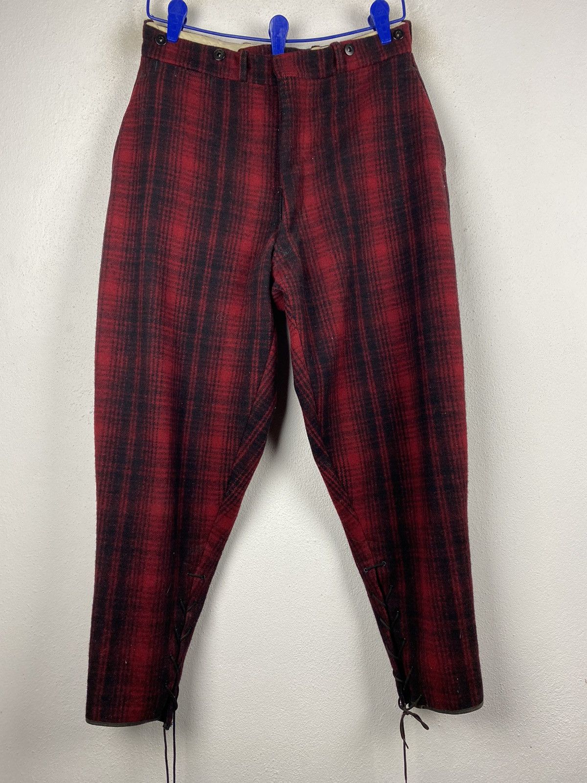 Vintage × Woolrich Woolen Mills 🔥TRUE VINTAGE🔥WOOLRICH WOOLEN MILLS PURE WOOL TARTAN PANTS Size US 32 / EU 48 - 3 Thumbnail