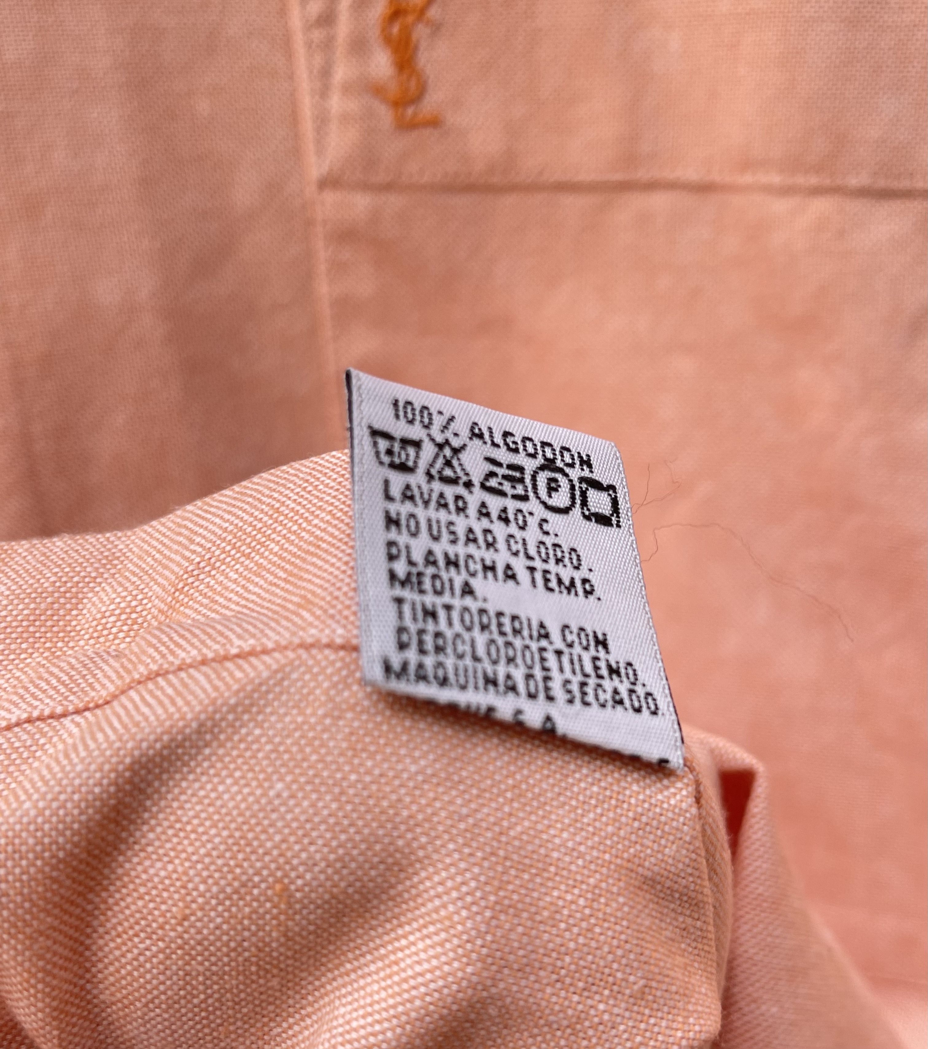 Yves Saint Laurent 🔥 orange pink salmon shirt Yves saint Laurent M Size US L / EU 52-54 / 3 - 9 Thumbnail