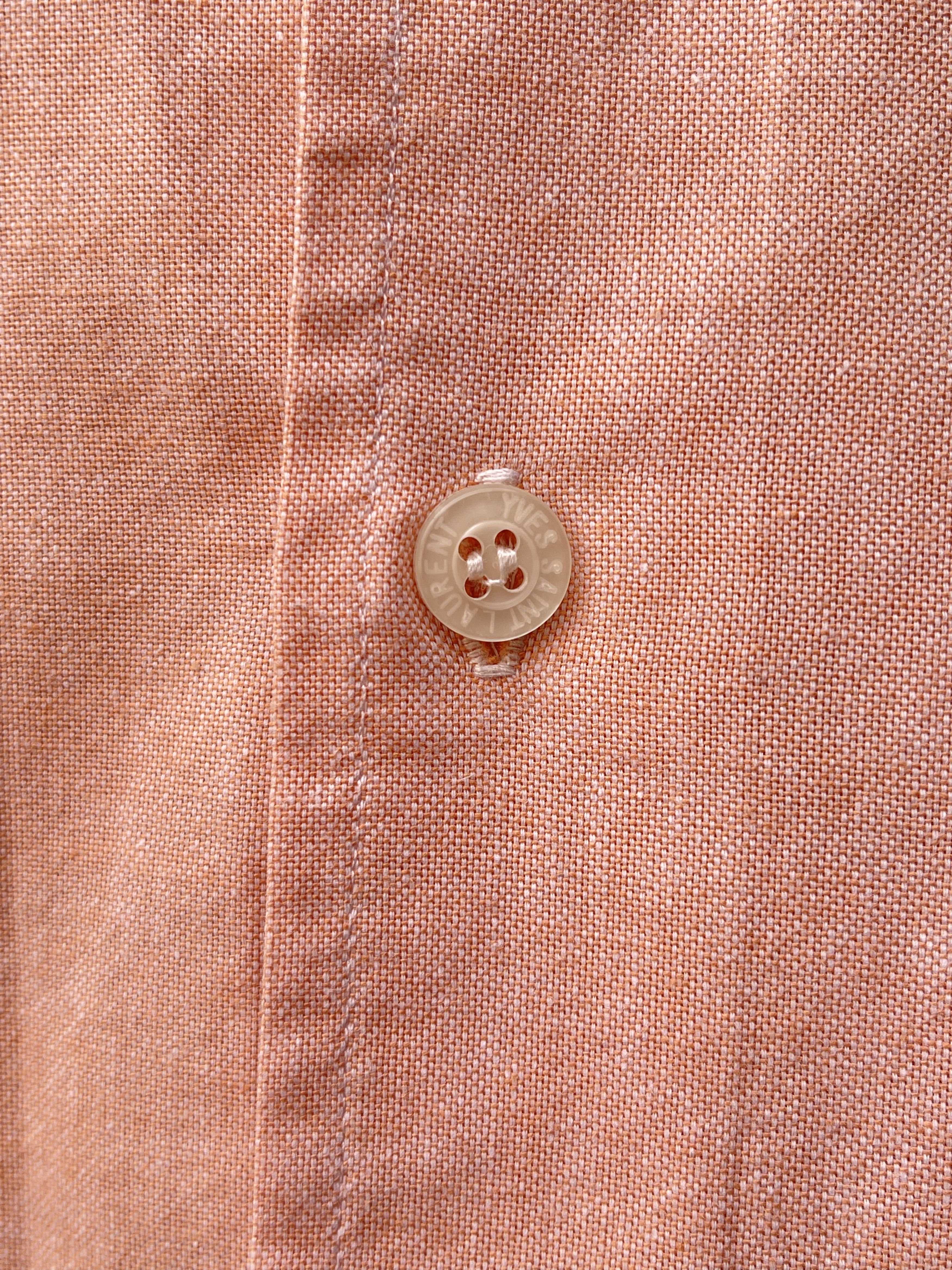 Yves Saint Laurent 🔥 orange pink salmon shirt Yves saint Laurent M Size US L / EU 52-54 / 3 - 7 Thumbnail