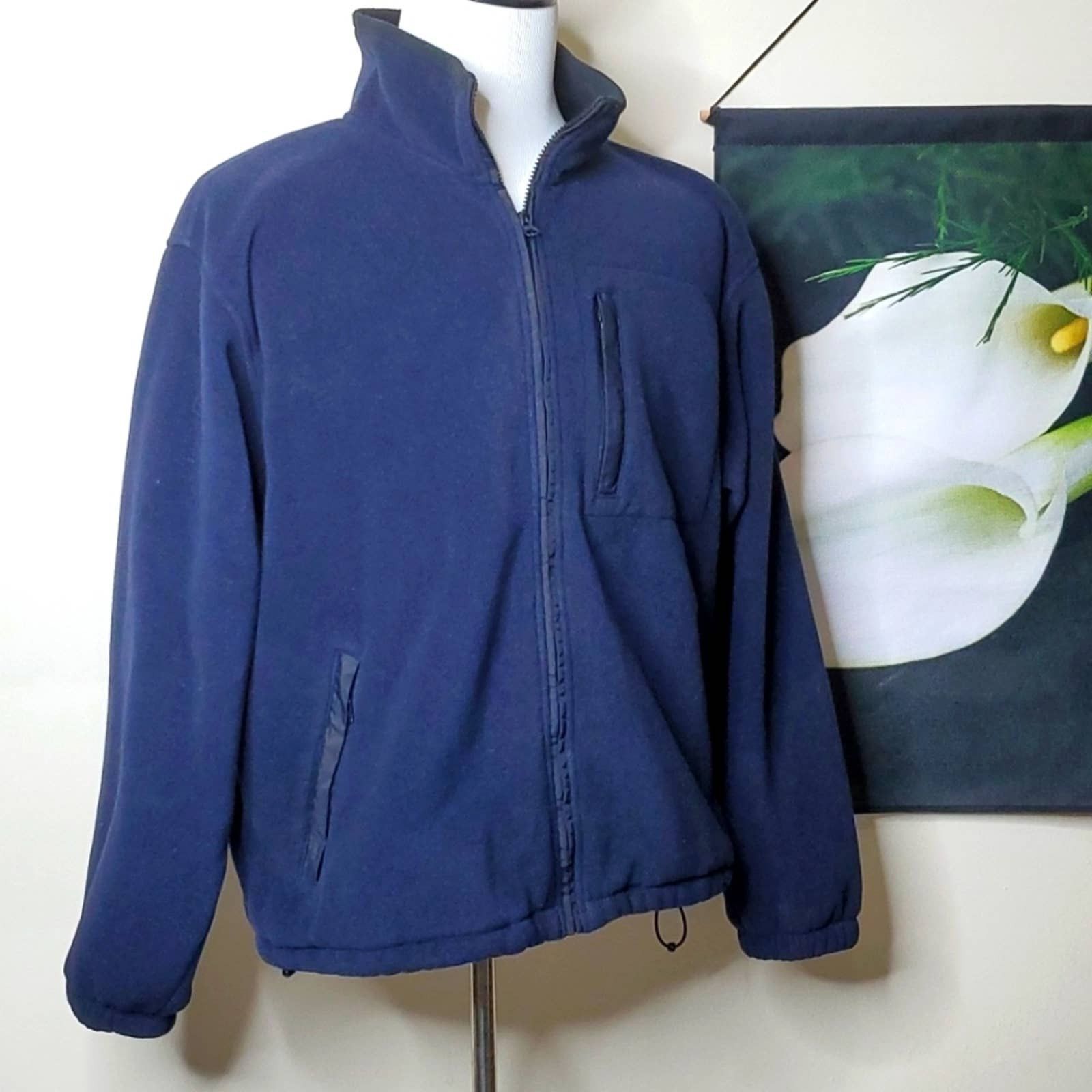 Eddie Bauer Men's Eddie Bauer Polartec Full Zip Jacket Grailed