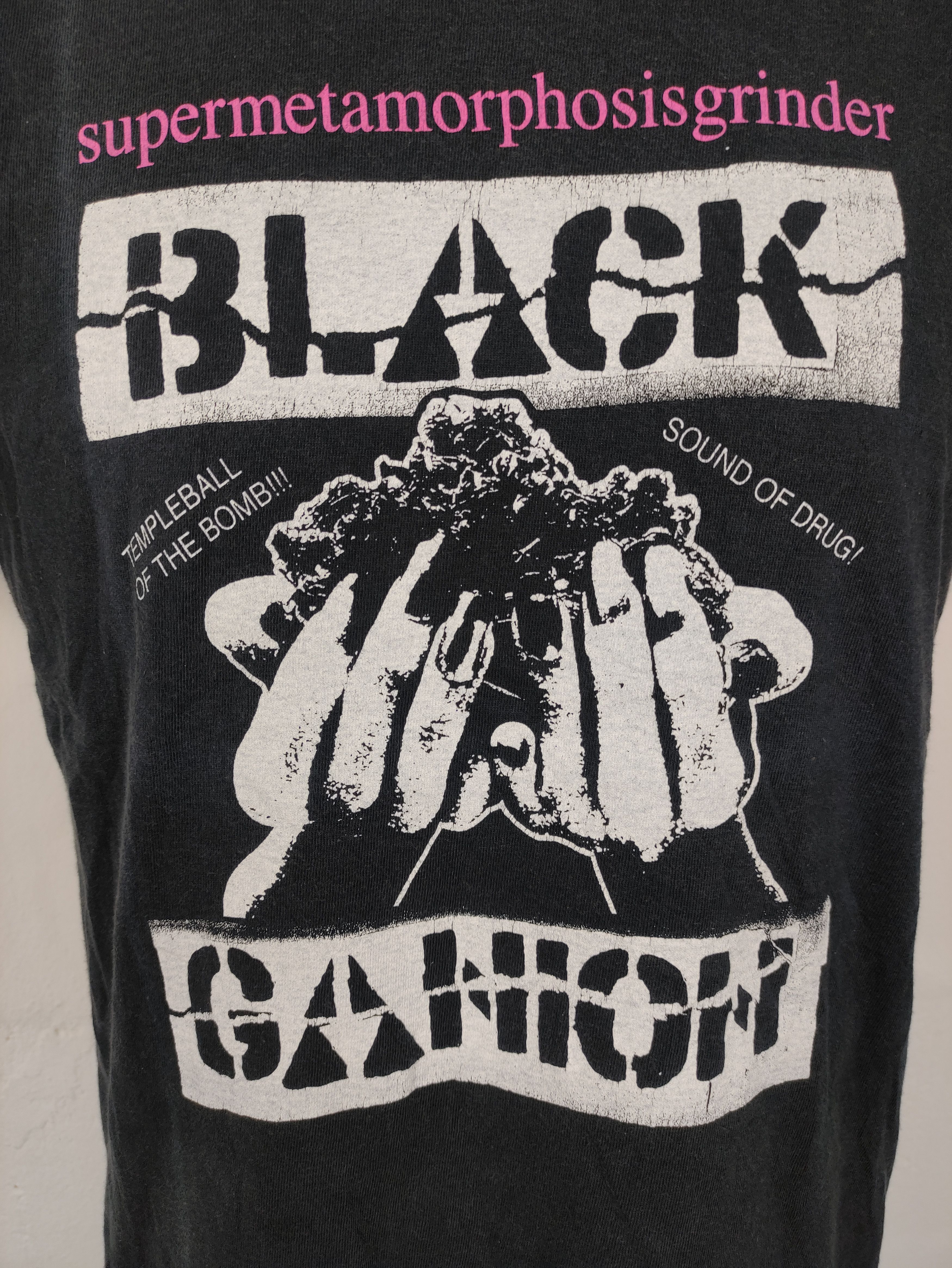 Band Tees × Japanese Brand Super Metamorphosis Grind Black Ganion Band Japanese Shirt Size US M / EU 48-50 / 2 - 2 Thumbnail