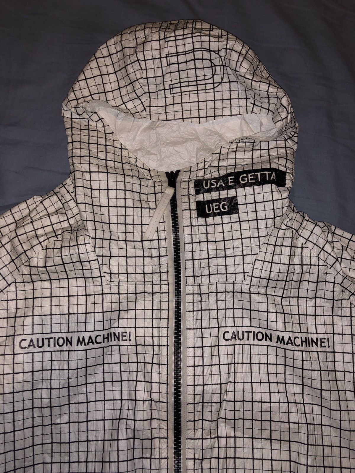 UEG UEG Tyvek Grid Jacket Size US XS / EU 42 / 0 - 1 Thumbnail