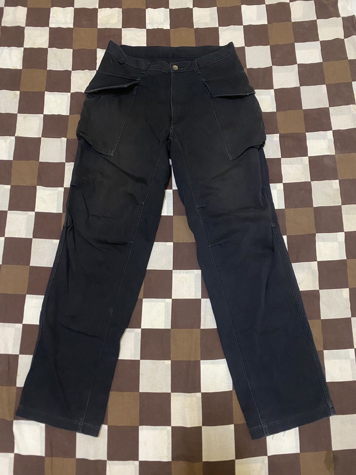 DISTRESSED VINTAGE LOWRIDER PANT