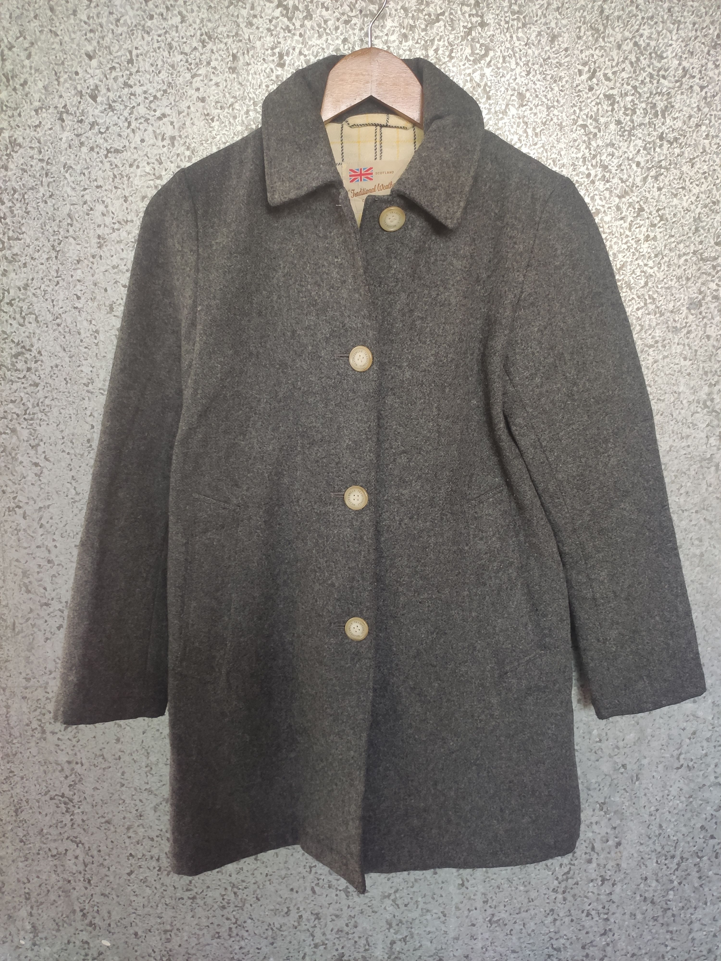 Japanese Brand Cumbernauld X Traditional Weather wear wool jacket