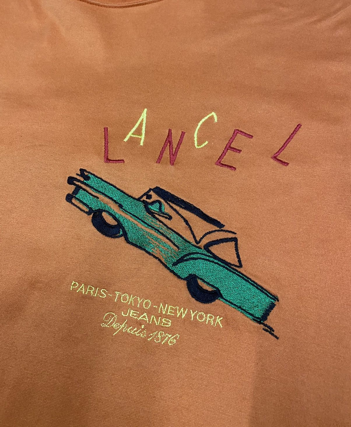Vintage LANCEL PARIS Shirt Made in Japan x Rare