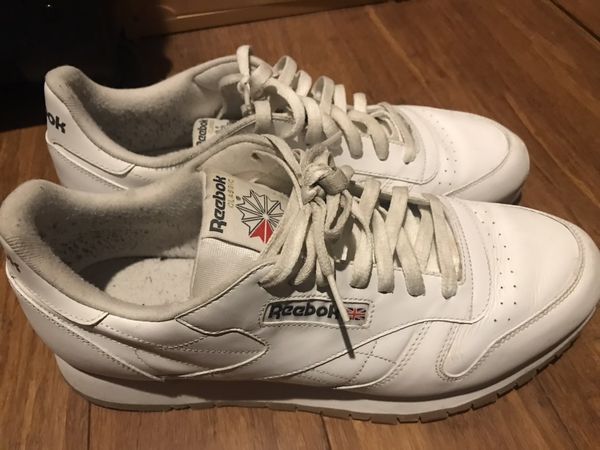 Reebok Reebok Classic White Leather sneakers Size 13