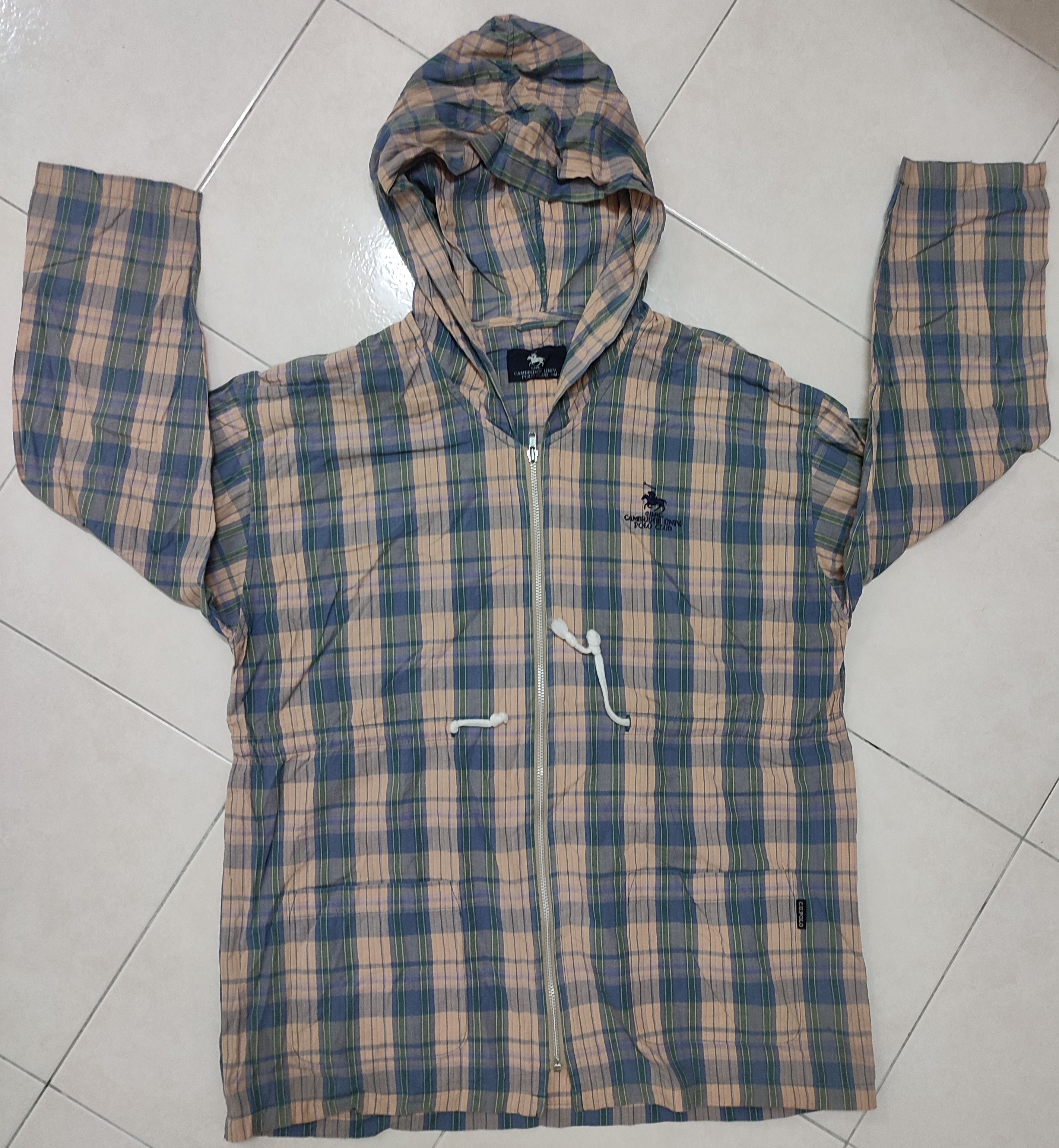 Japanese Brand Vintage Nova check Cambridge Univ Polo Club Hoodies Size US M / EU 48-50 / 2 - 1 Thumbnail